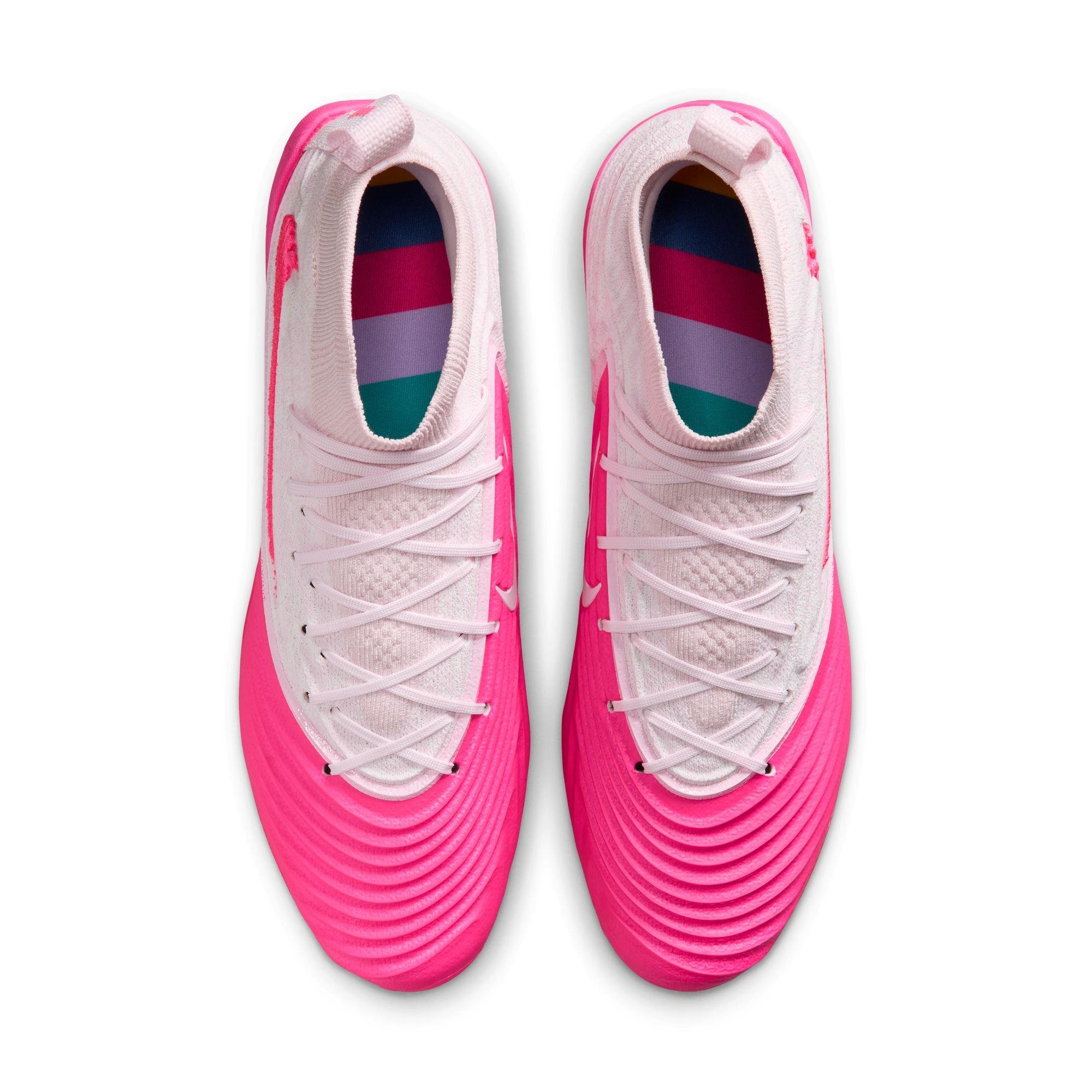 Nike Alpha Menace 5 Elite "Pearl Pink" Men's Football Cleat - PEARL PINK/HYPER PINK/WHITE