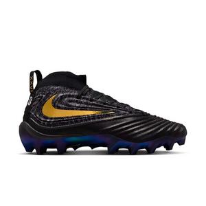 Nike Alpha Menace Elite 5 "Saquon Barkley" Men's Football Cleat - BLACK/METALLIC GOLD