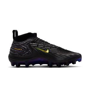 Nike Alpha Menace Elite 5 "Saquon Barkley" Men's Football Cleat - BLACK/METALLIC GOLD