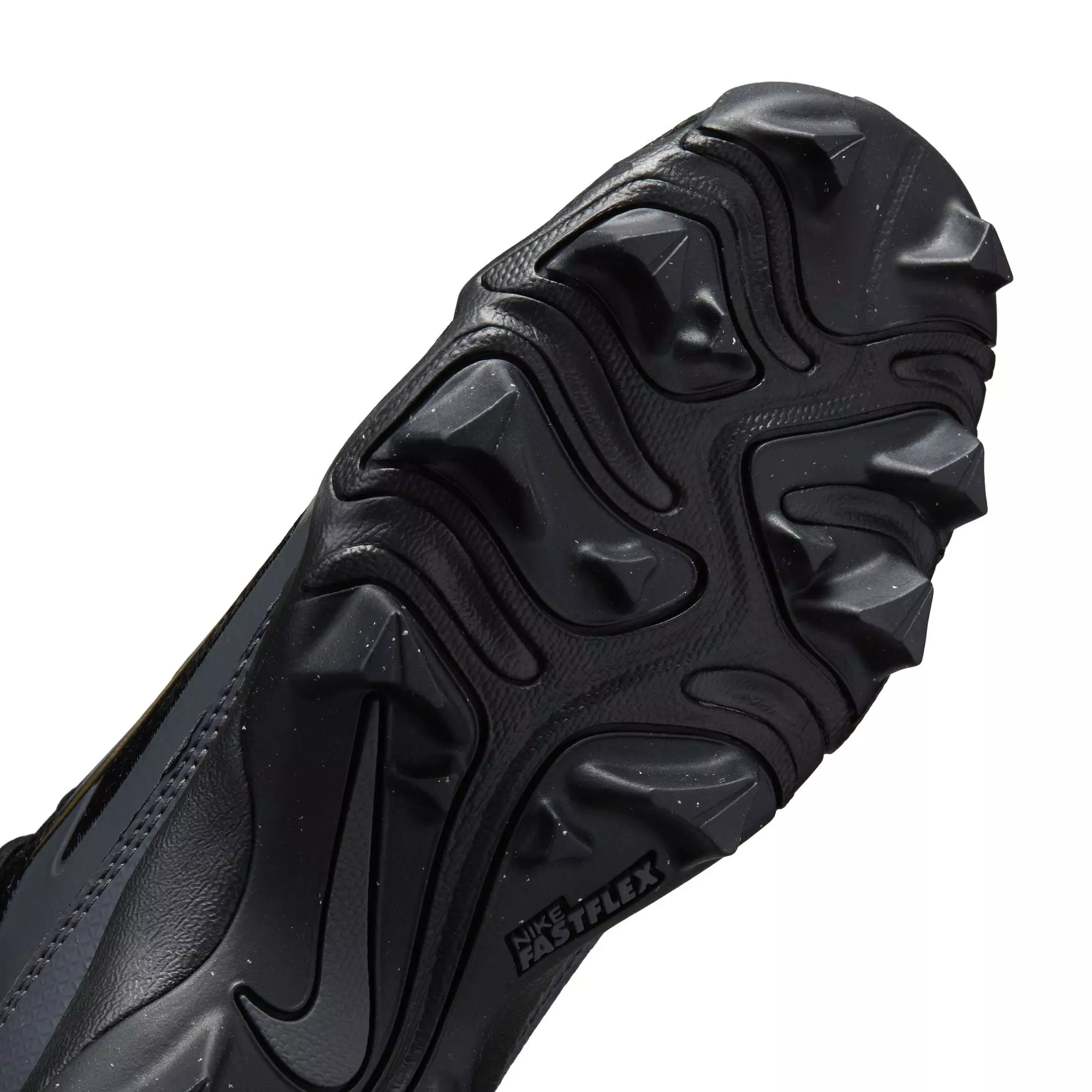 Nike Alpha Shark Saquan Barkley "Black/Metallic Gold" Grade School Boys' Football Cleat - BLACK/GOLD