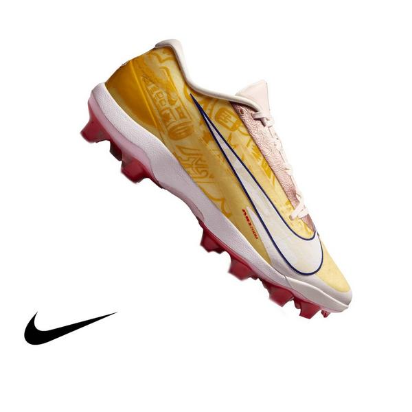 Nike Diamond Standout MCS "Ronald Acu&ntilde;a Jr." Men's Baseball Cleat - LT LASER ORANGE/DEEP ROYAL BLUE