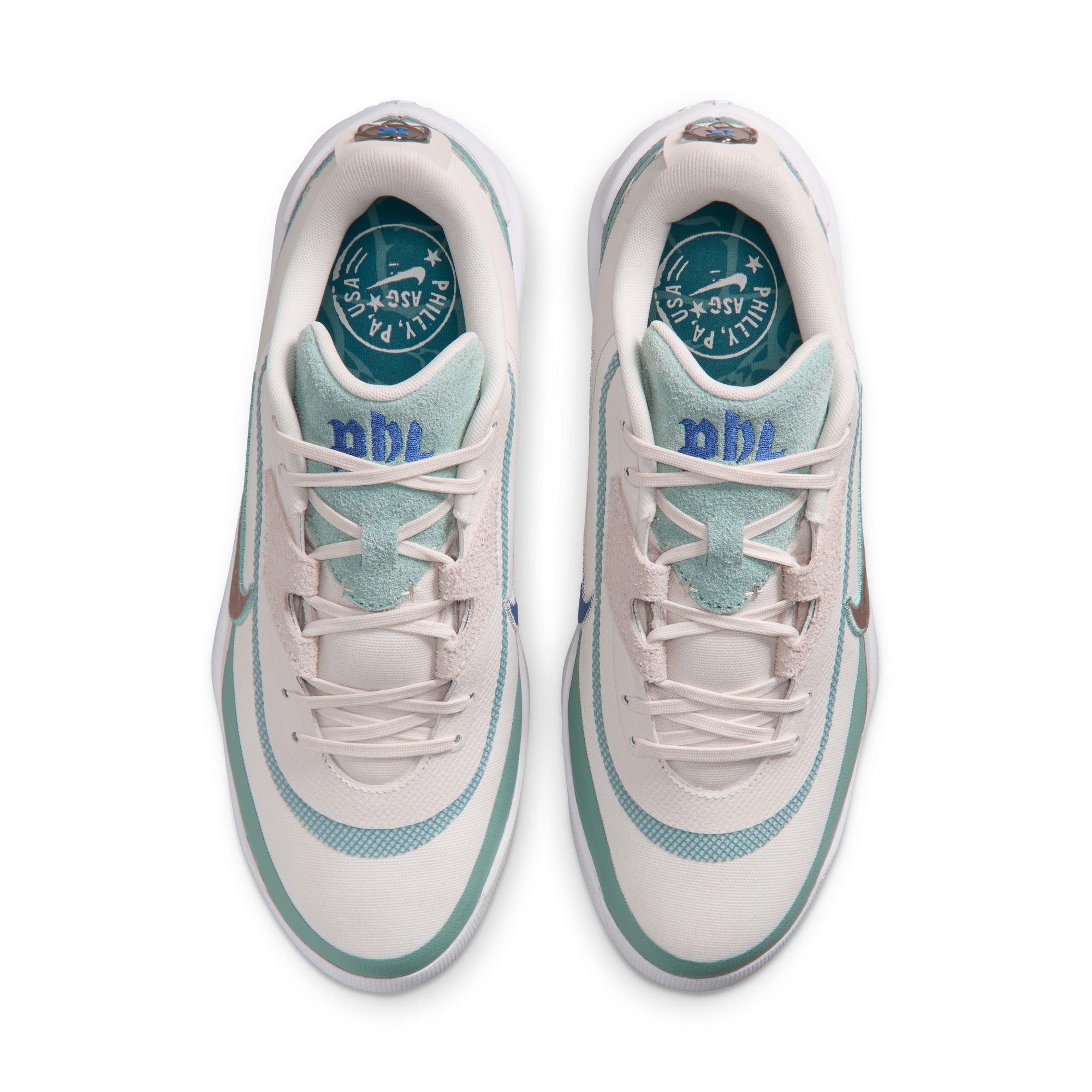 Nike Diamond Showcase MCS "All-Star Game" Men's Baseball Cleat - SAIL/BLUR/CANNON/PHANTOM Thumbnail View 7