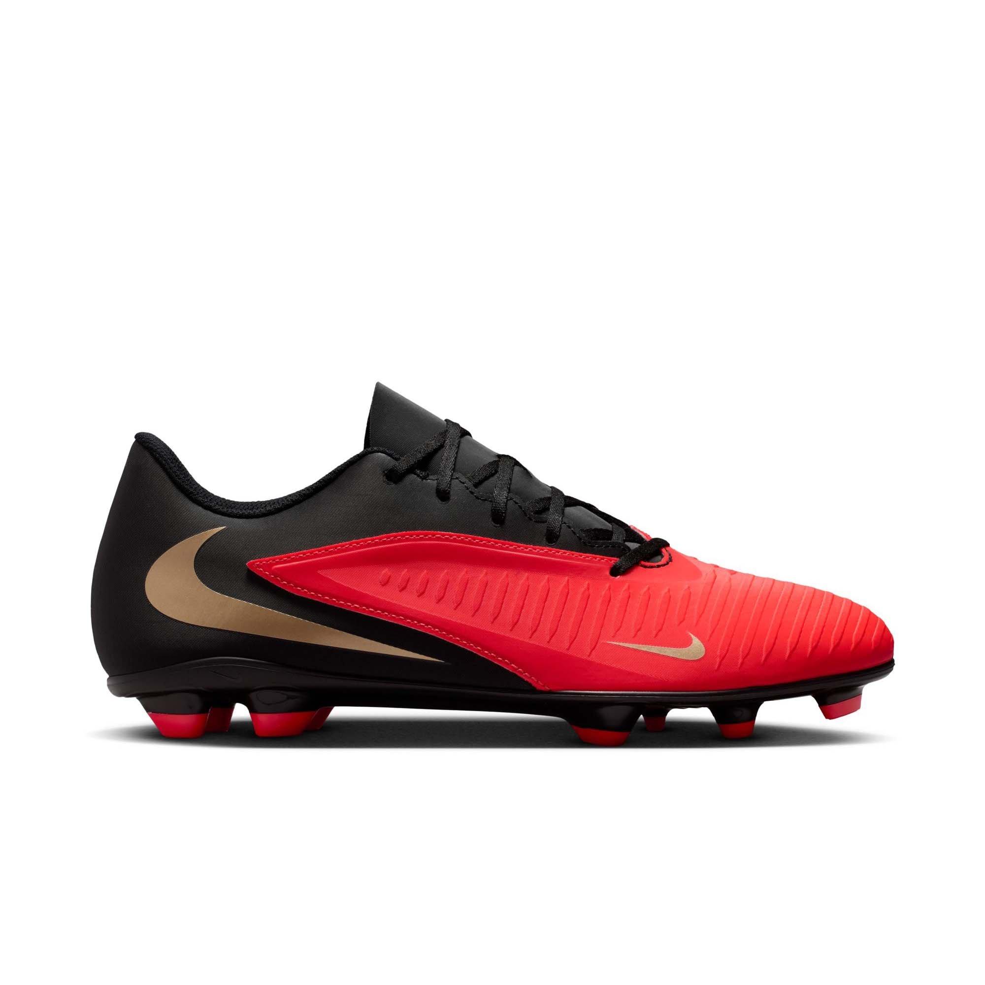 Nike Phantom 6 Low Club "Bright Crimson" Men's Soccer Cleat - BRIGHT CRIMSON/BLUR/BLACK