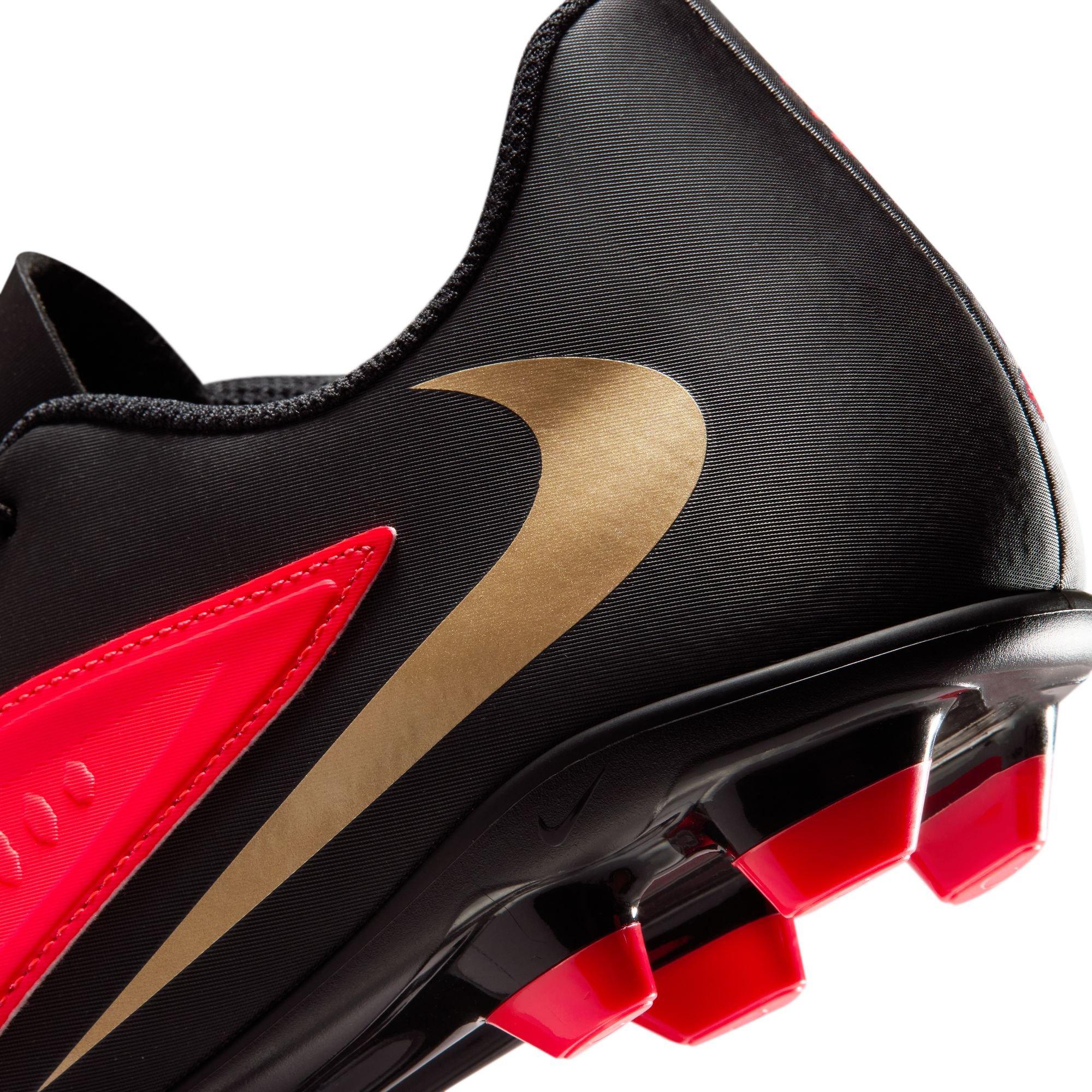 Nike Phantom 6 Low Club "Bright Crimson" Men's Soccer Cleat - BRIGHT CRIMSON/BLUR/BLACK