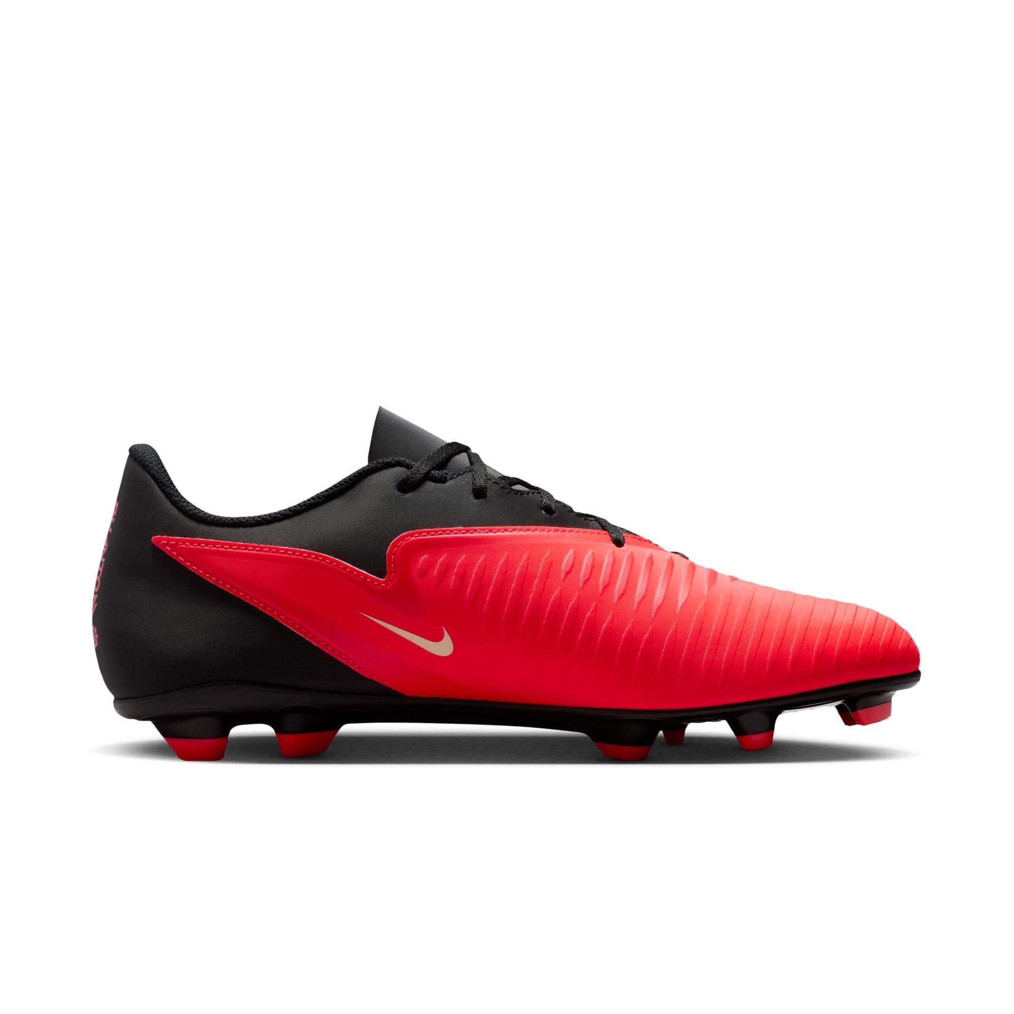 Nike Phantom 6 Low Club "Bright Crimson" Men's Soccer Cleat - BRIGHT CRIMSON/BLUR/BLACK