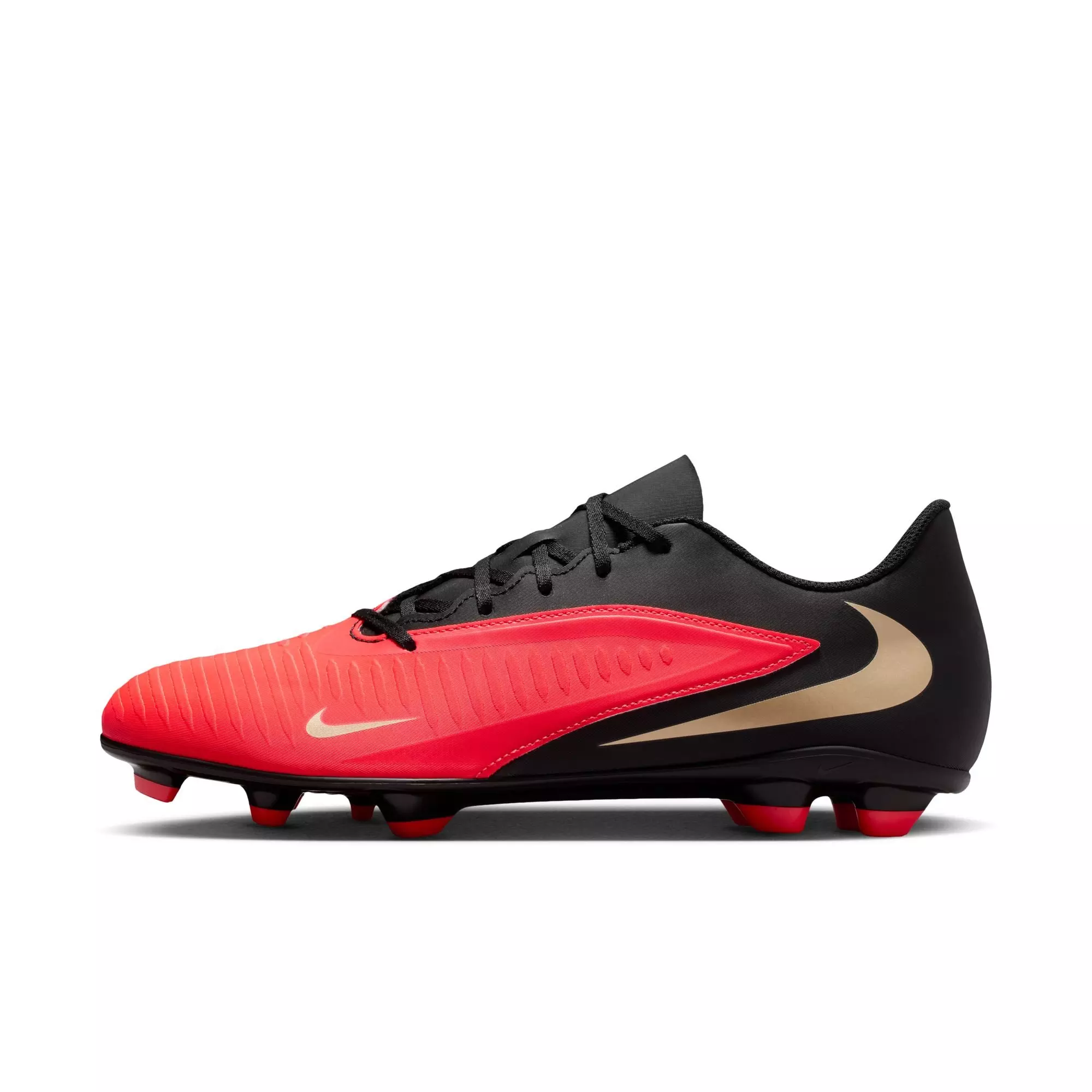 Nike Phantom 6 Low Club "Bright Crimson" Men's Soccer Cleat - BRIGHT CRIMSON/BLUR/BLACK