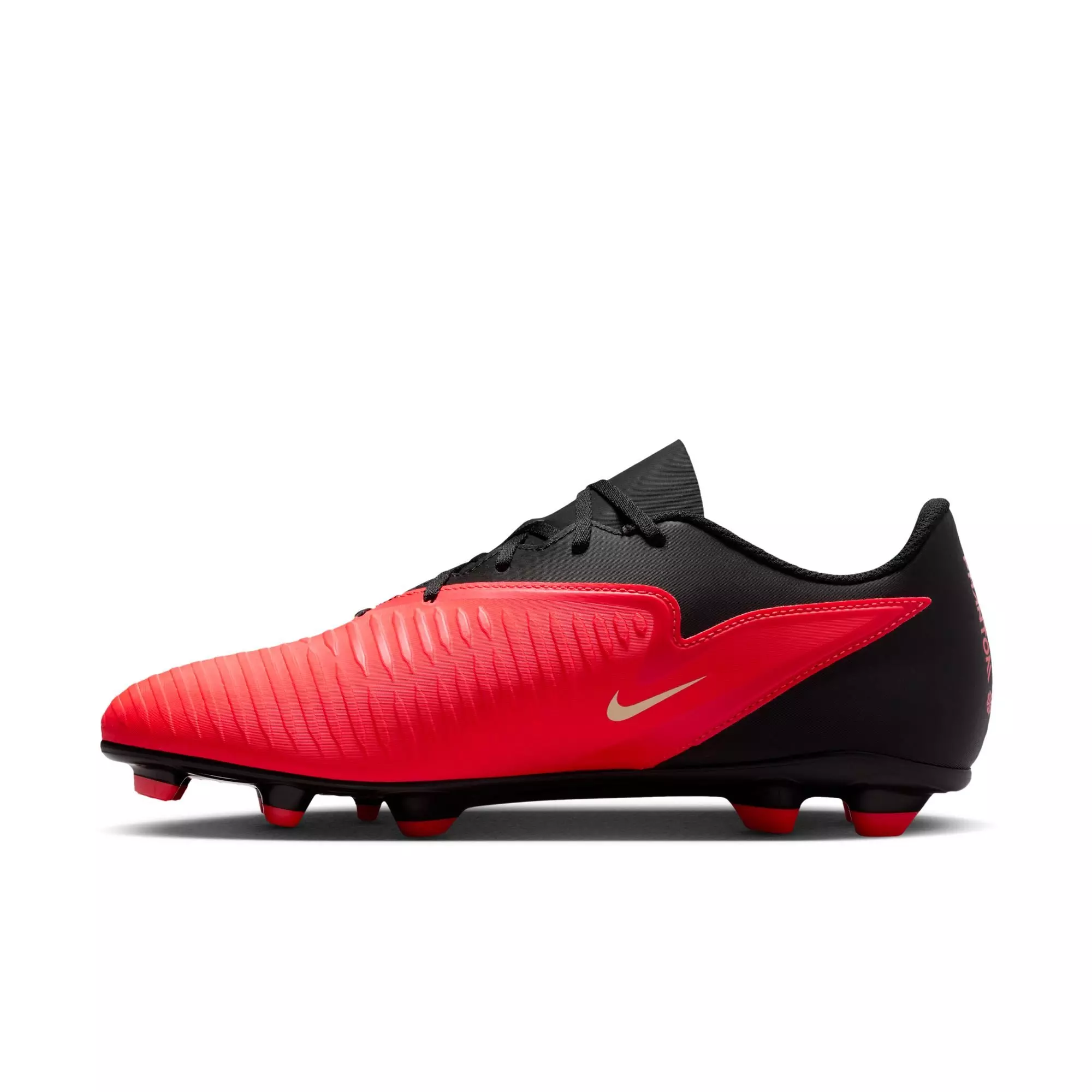 Nike Phantom 6 Low Club "Bright Crimson" Men's Soccer Cleat - BRIGHT CRIMSON/BLUR/BLACK