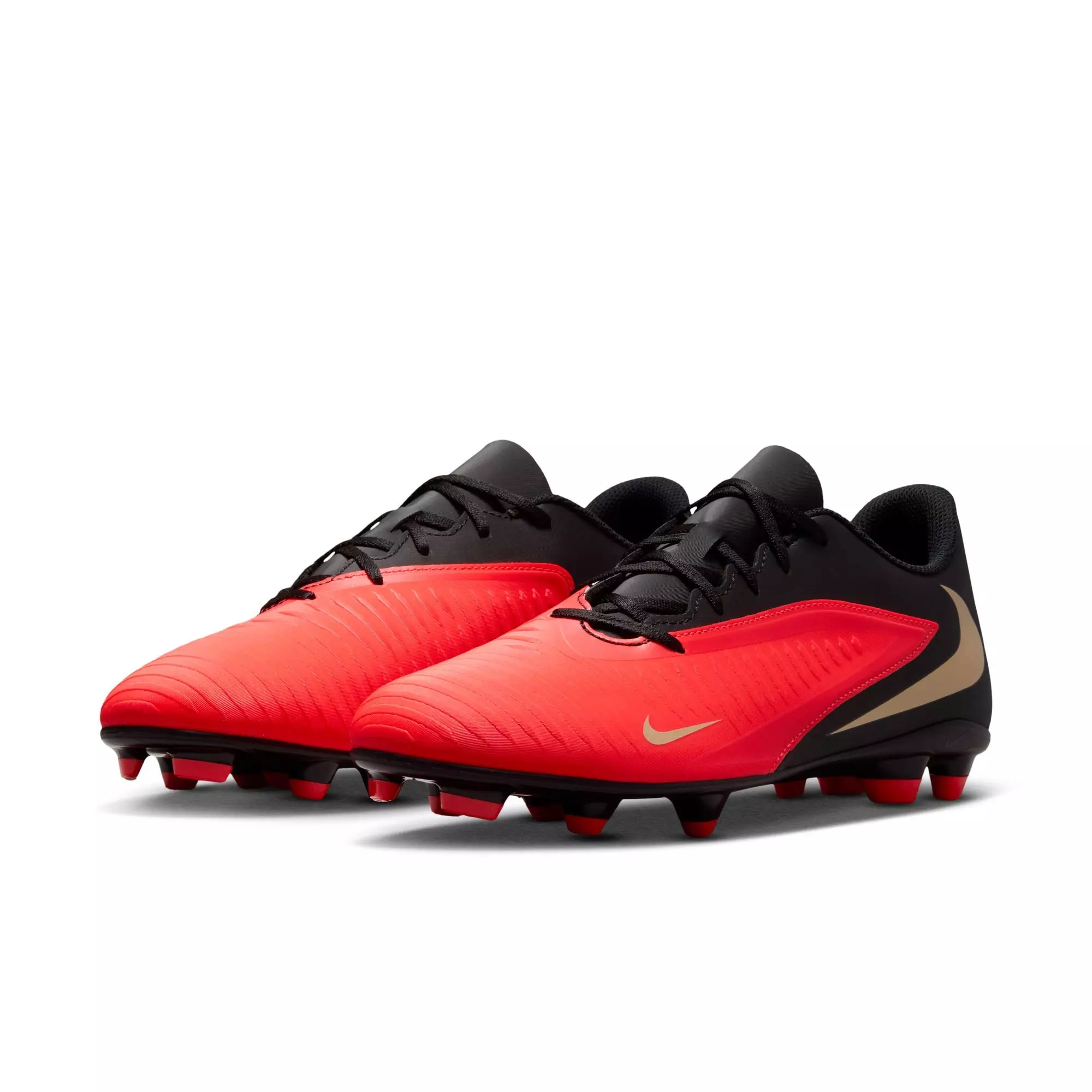 Nike Phantom 6 Low Club "Bright Crimson" Men's Soccer Cleat - BRIGHT CRIMSON/BLUR/BLACK
