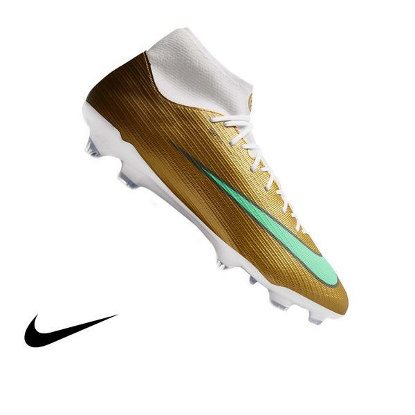 Nike Mercurial Superfly 11 Academy MG "Kylian Mbapp&eacute;" Men's Soccer Cleat - METALLIC GOLD/GREEN GLOW