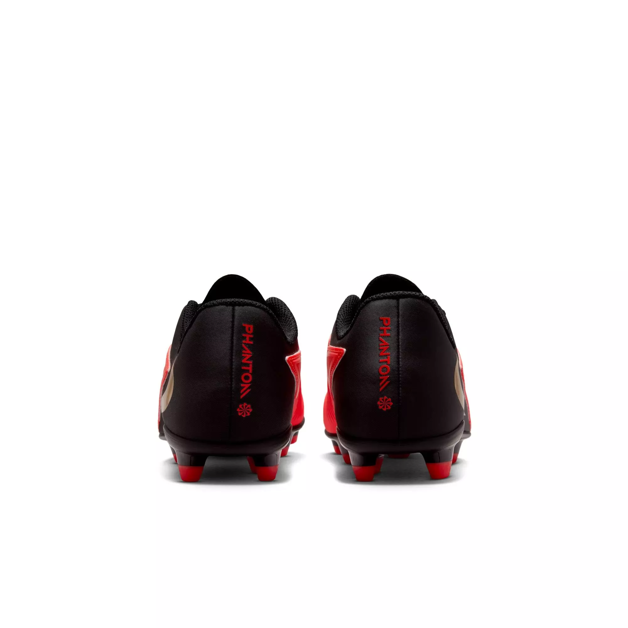 Nike Jr Phantom 6 Low Club Big Boy's Soccer Cleat - Red/Black - RED/BLACK
