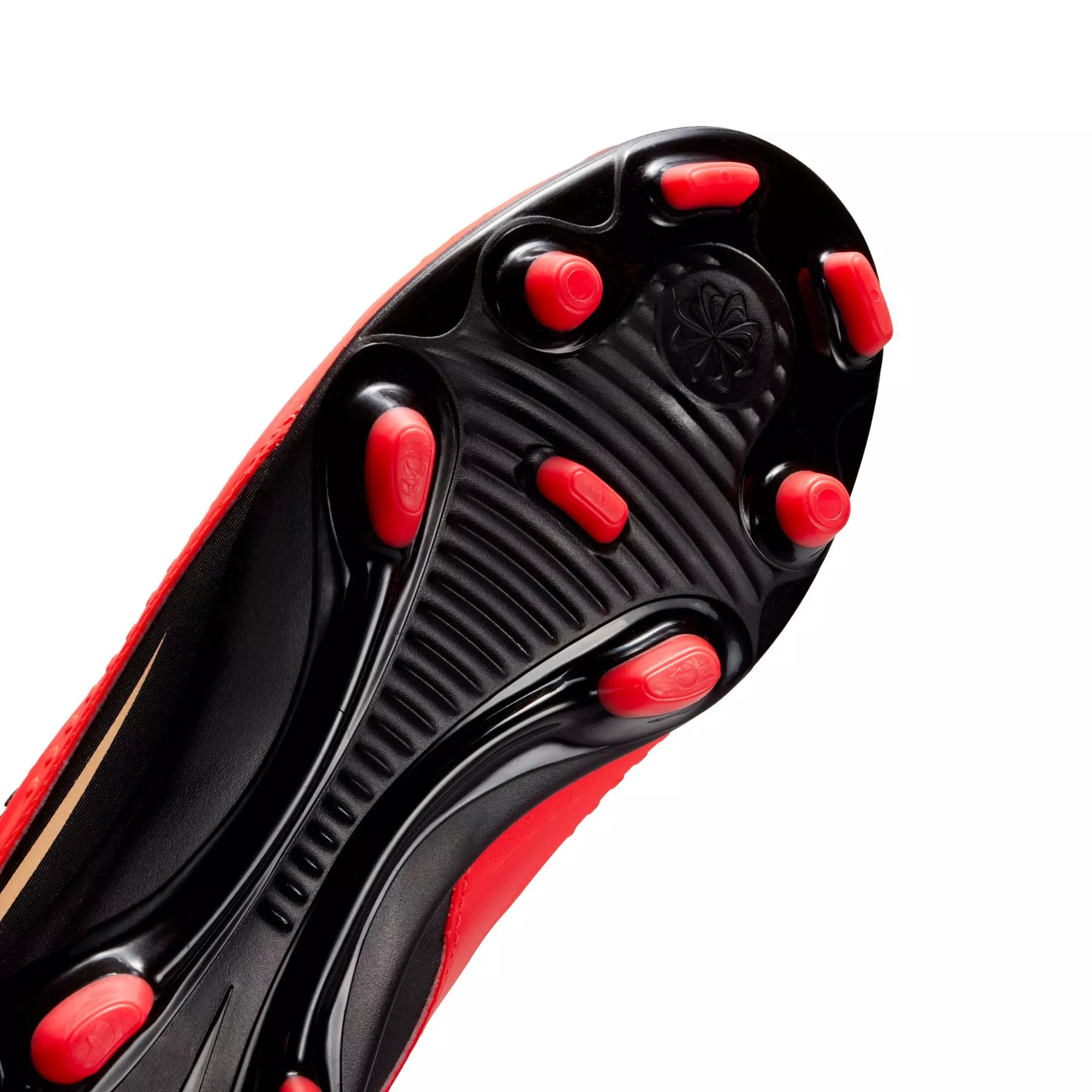Nike Jr Phantom 6 Low Club Big Boy's Soccer Cleat - Red/Black - RED/BLACK