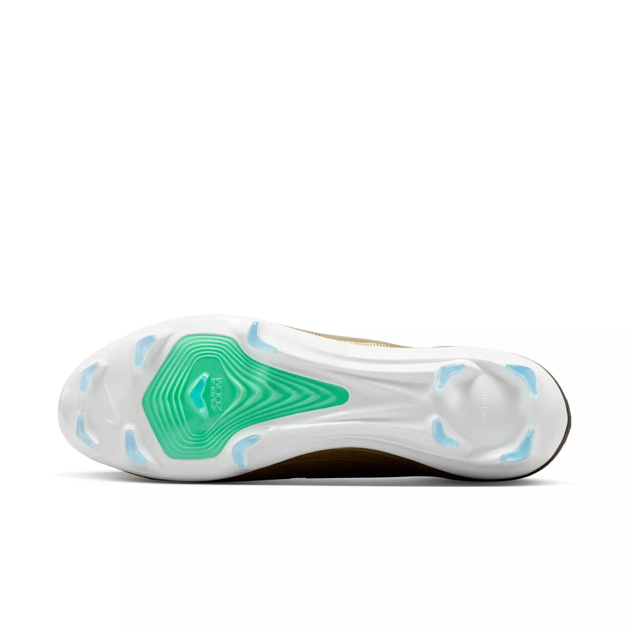 Nike Mercurial Superfly 11 Pro FG "Kylian Mbapp&eacute;" Men's Soccer Cleat - METALLIC GOLD/GREEN GLOW