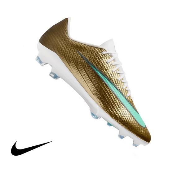 Nike Mercurial Superfly 11 Pro FG "Kylian Mbapp&eacute;" Men's Soccer Cleat - METALLIC GOLD/GREEN GLOW