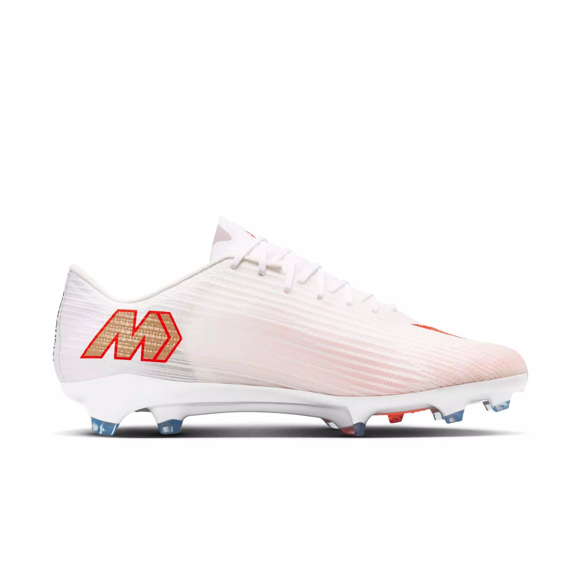 Nike Mercurial Superfly 11 Pro FG Low-Top "Bright Crimson" Men's Soccer Cleat - WHITE/BLUR/BRIGHT CRIMSON