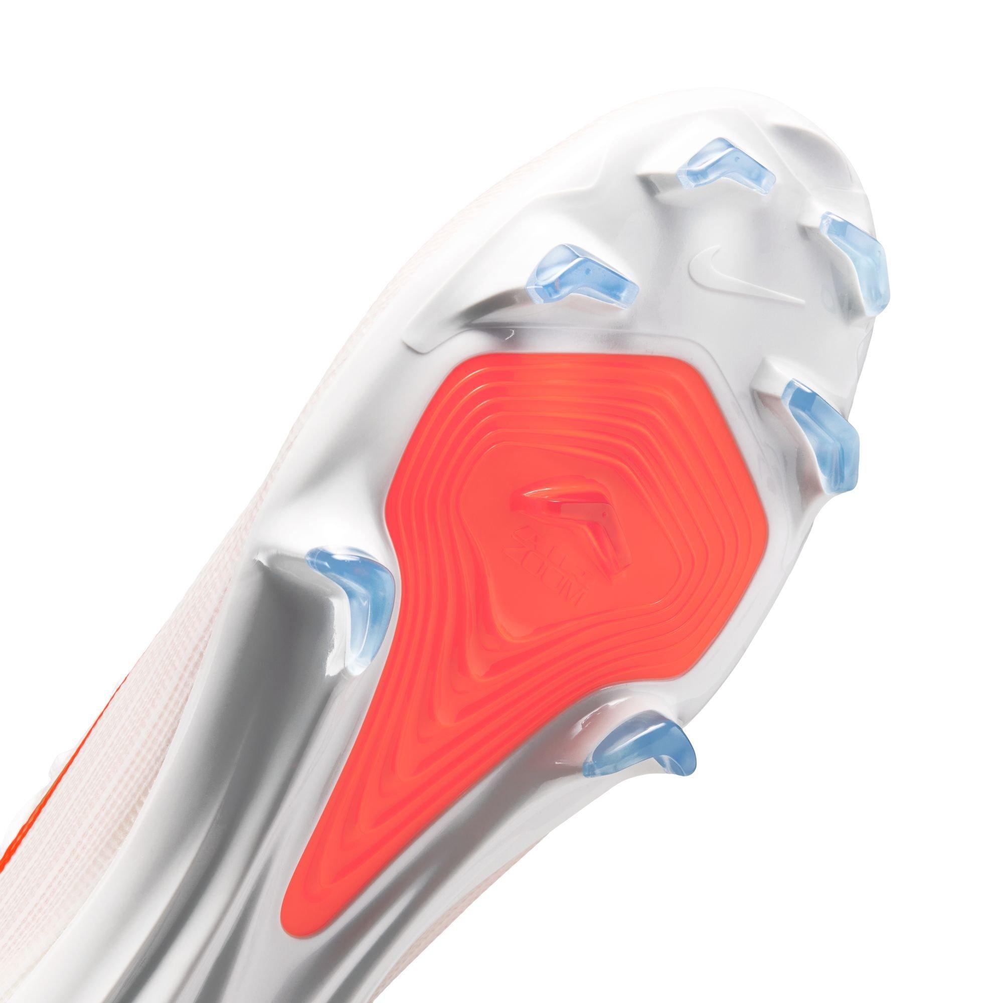 Nike Mercurial Superfly 11 Pro FG Low-Top "Bright Crimson" Men's Soccer Cleat - WHITE/BLUR/BRIGHT CRIMSON Thumbnail View 10