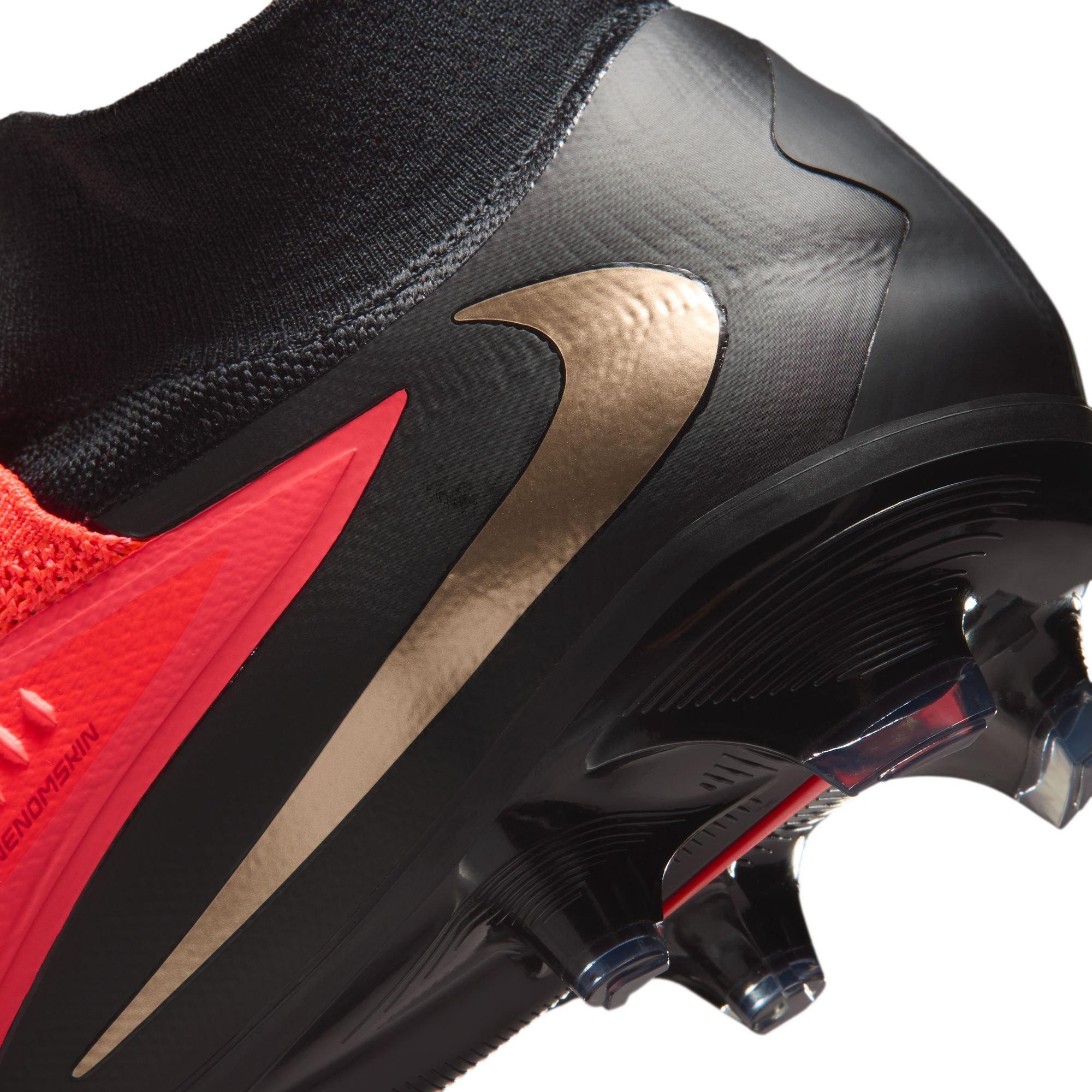 Nike Phantom 6 High Pro FG "Bright Crimson" Men's Soccer Cleat - BRIGHT CRIMSON/BLUR/BLACK Thumbnail View 12