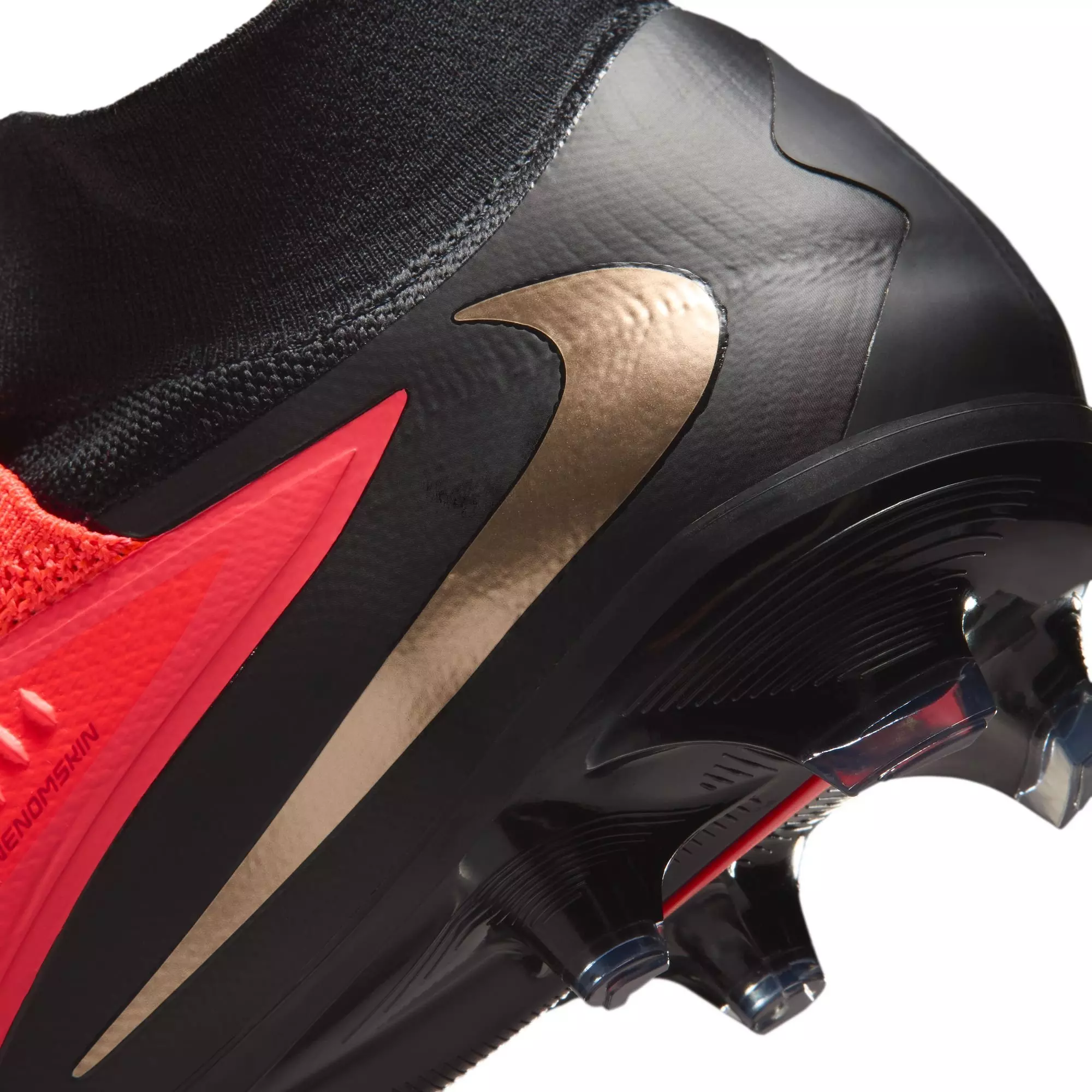 Nike Phantom 6 High Pro FG "Bright Crimson" Men's Soccer Cleat - BRIGHT CRIMSON/BLUR/BLACK