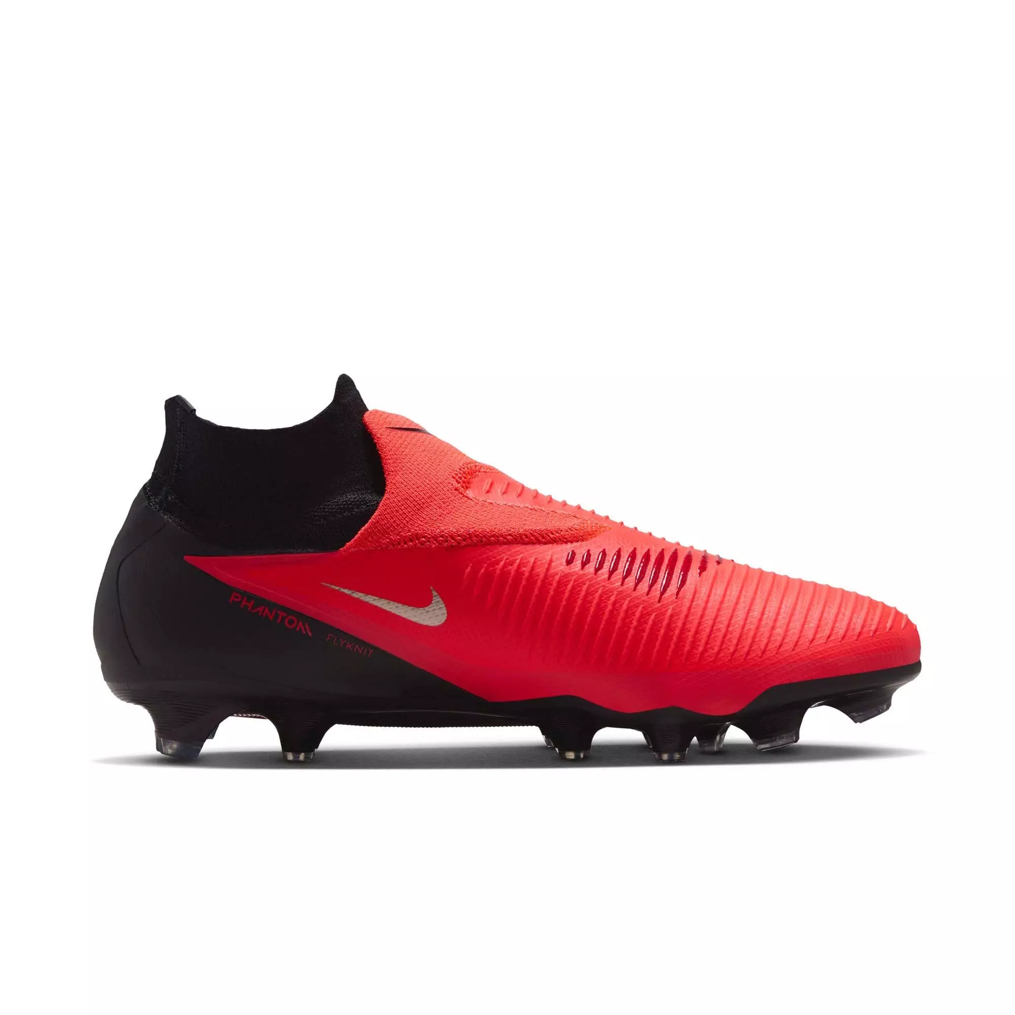 Nike Phantom 6 High Pro FG "Bright Crimson" Men's Soccer Cleat - BRIGHT CRIMSON/BLUR/BLACK