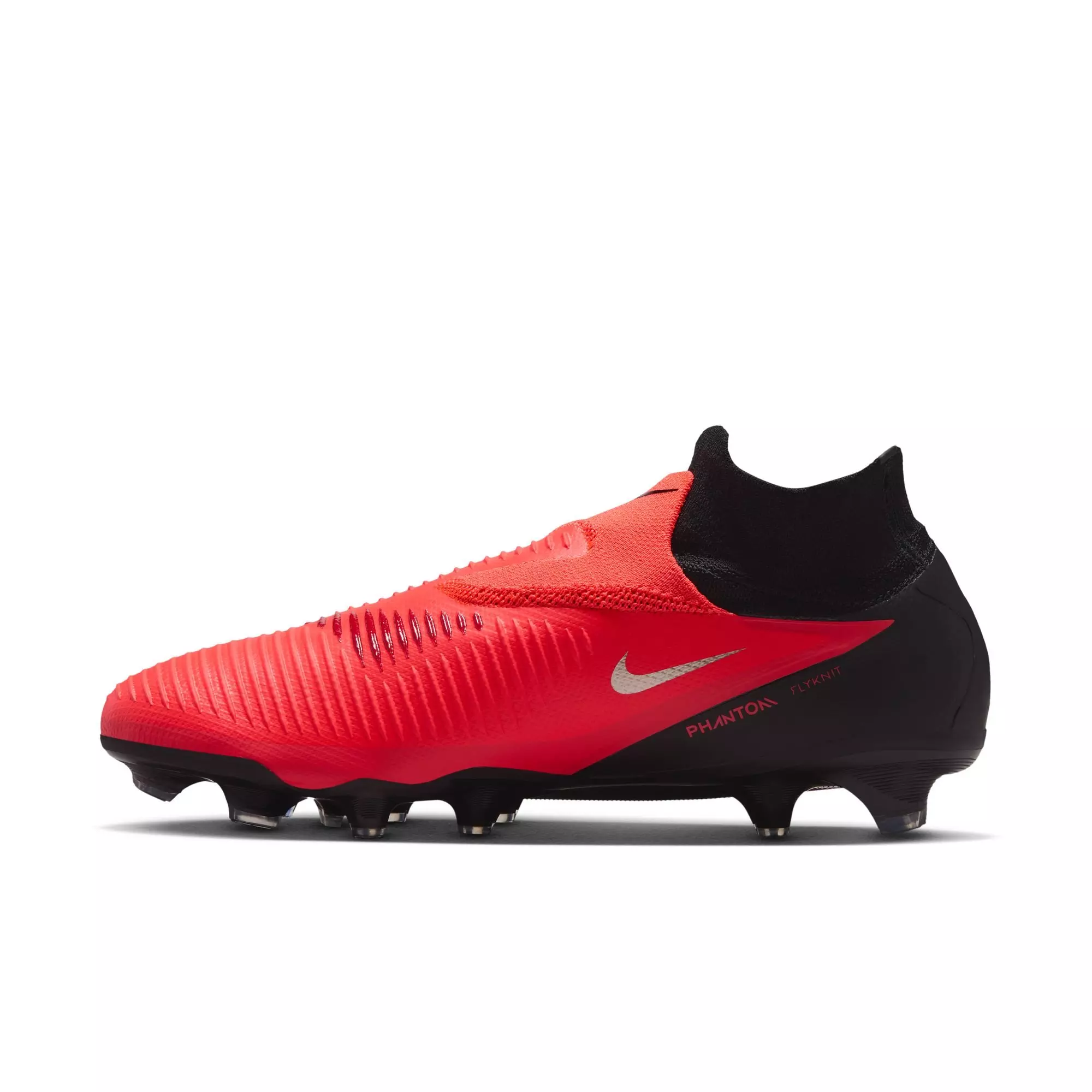 Nike Phantom 6 High Pro FG "Bright Crimson" Men's Soccer Cleat - BRIGHT CRIMSON/BLUR/BLACK