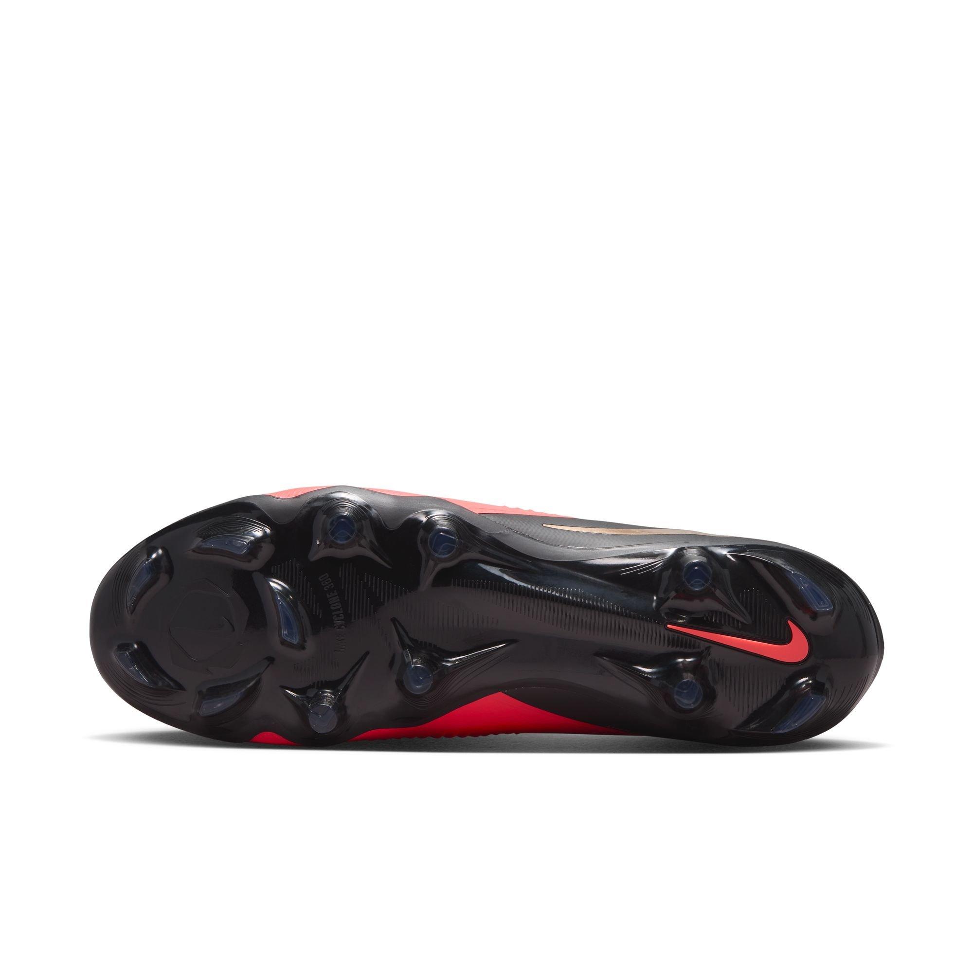 Nike Phantom 6 High Pro FG "Bright Crimson" Men's Soccer Cleat - BRIGHT CRIMSON/BLUR/BLACK Thumbnail View 9