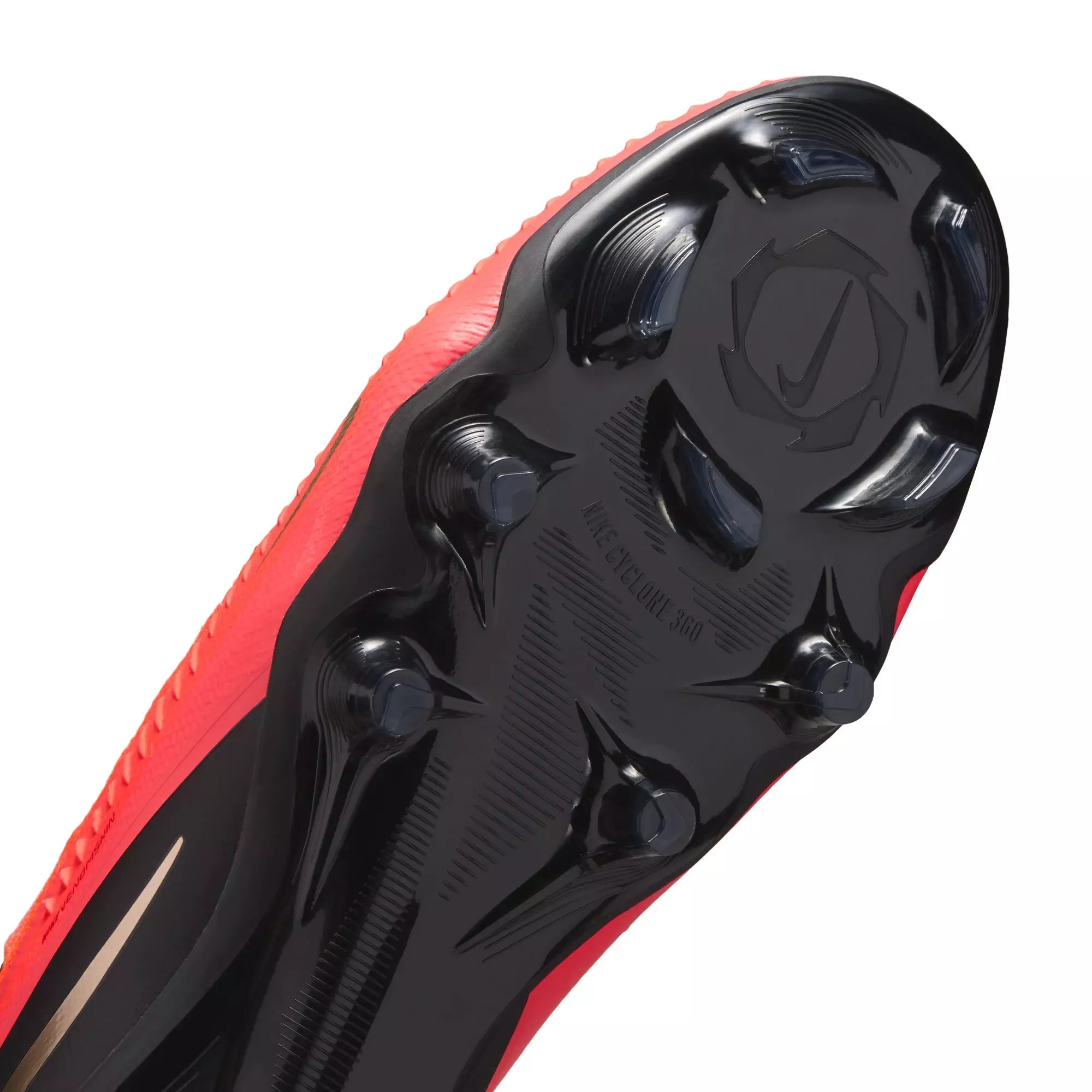 Nike Phantom 6 High Pro FG "Bright Crimson" Men's Soccer Cleat - BRIGHT CRIMSON/BLUR/BLACK