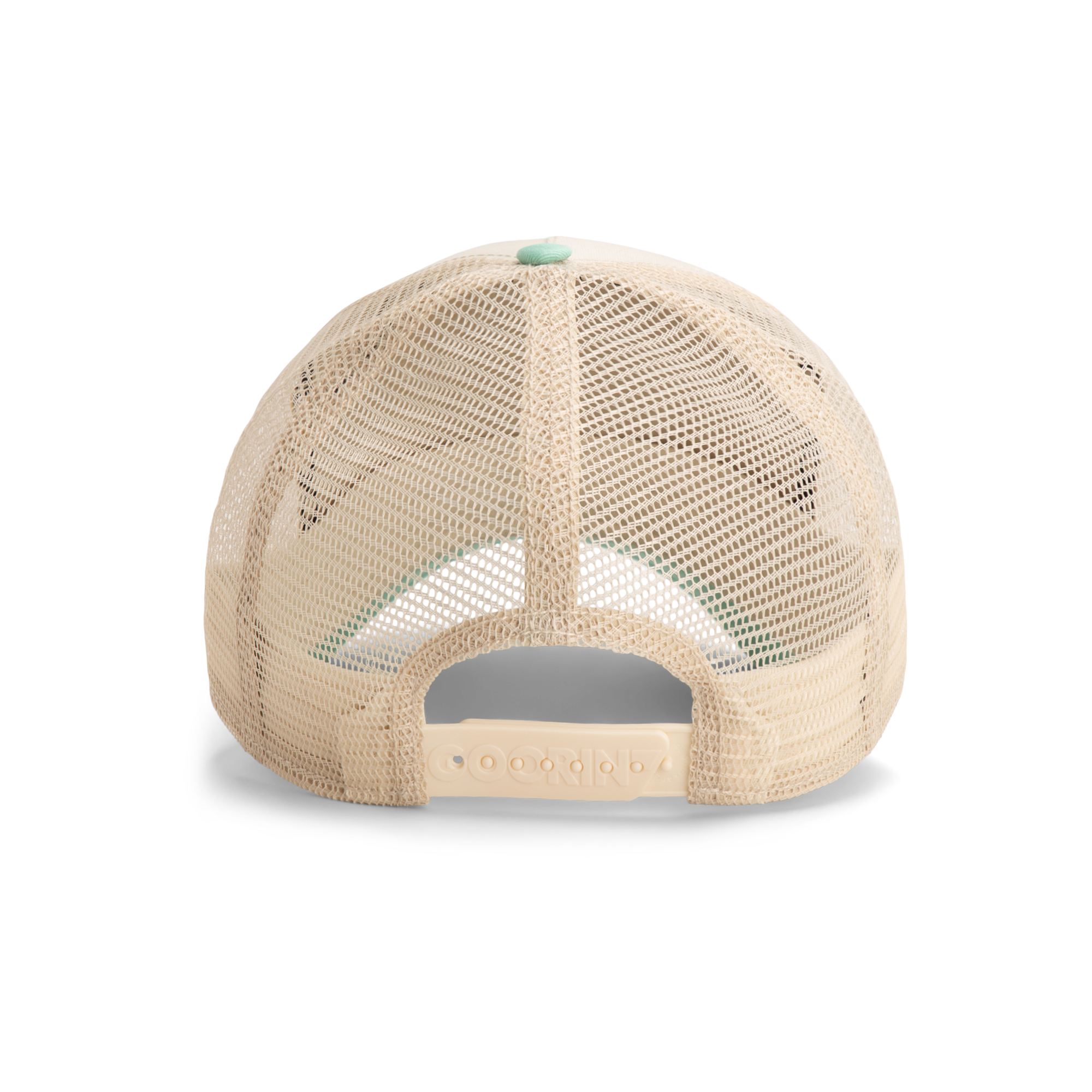 Goorin' Bros Vicious Trucker Snapback Hat - Cream/Mint - MINT Thumbnail View 3