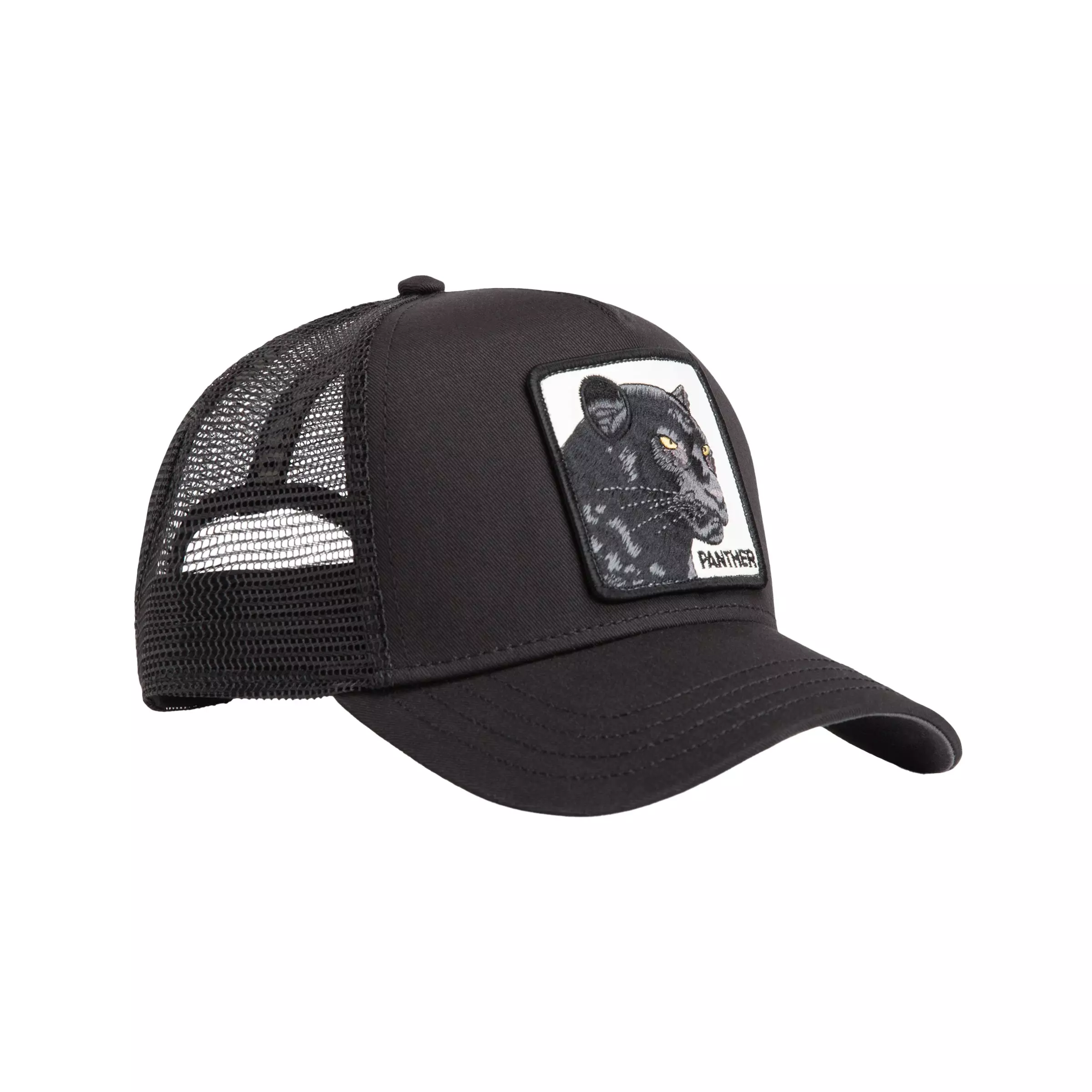 Goorin' Bros Panther Snapback Trucker Hat-Black - BLACK
