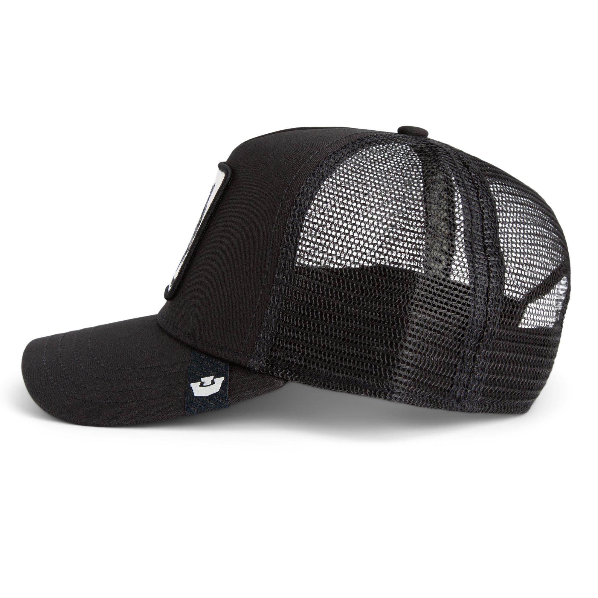 Goorin' Bros Panther Snapback Trucker Hat-Black - BLACK Thumbnail View 6