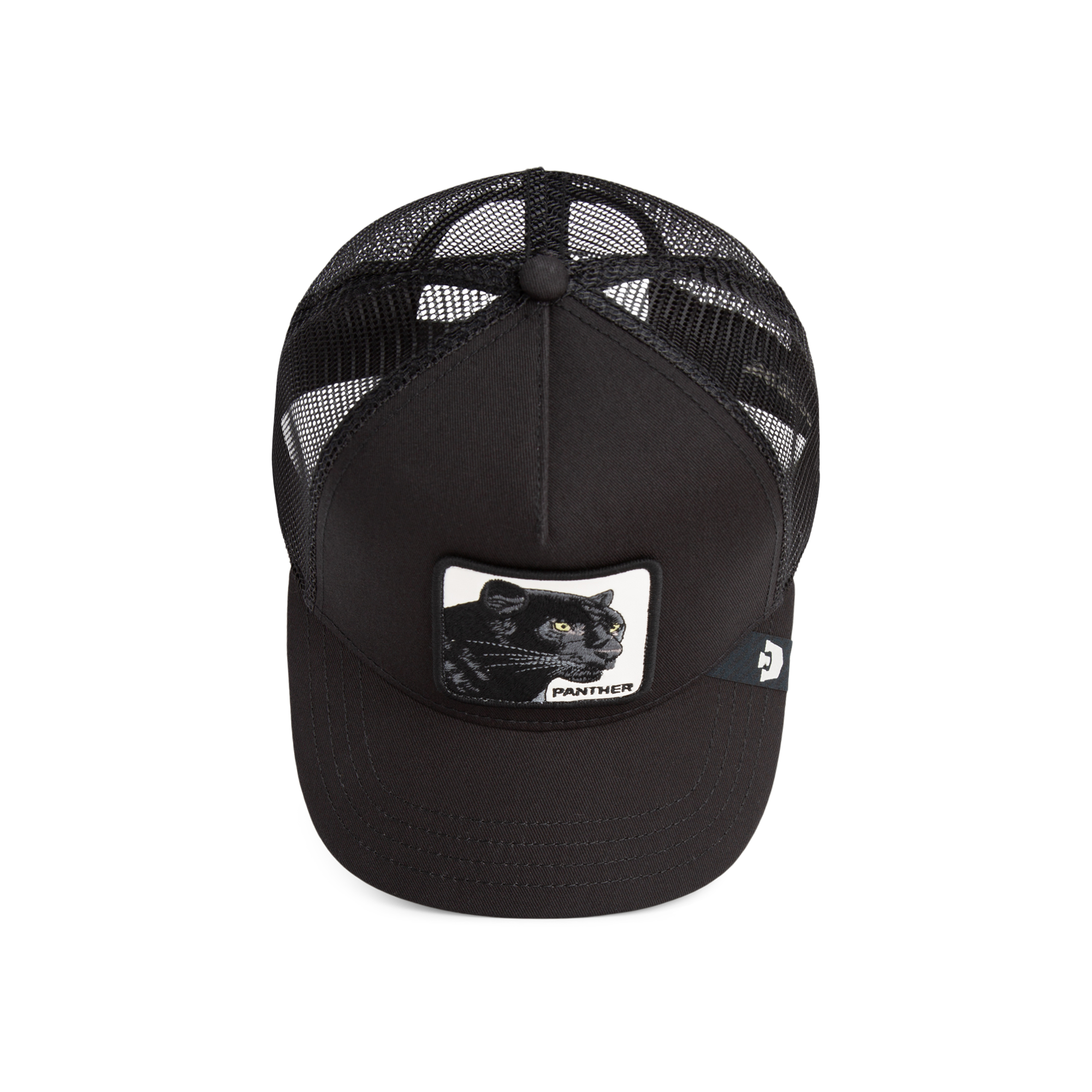 Goorin' Bros Panther Snapback Trucker Hat-Black - BLACK Thumbnail View 7