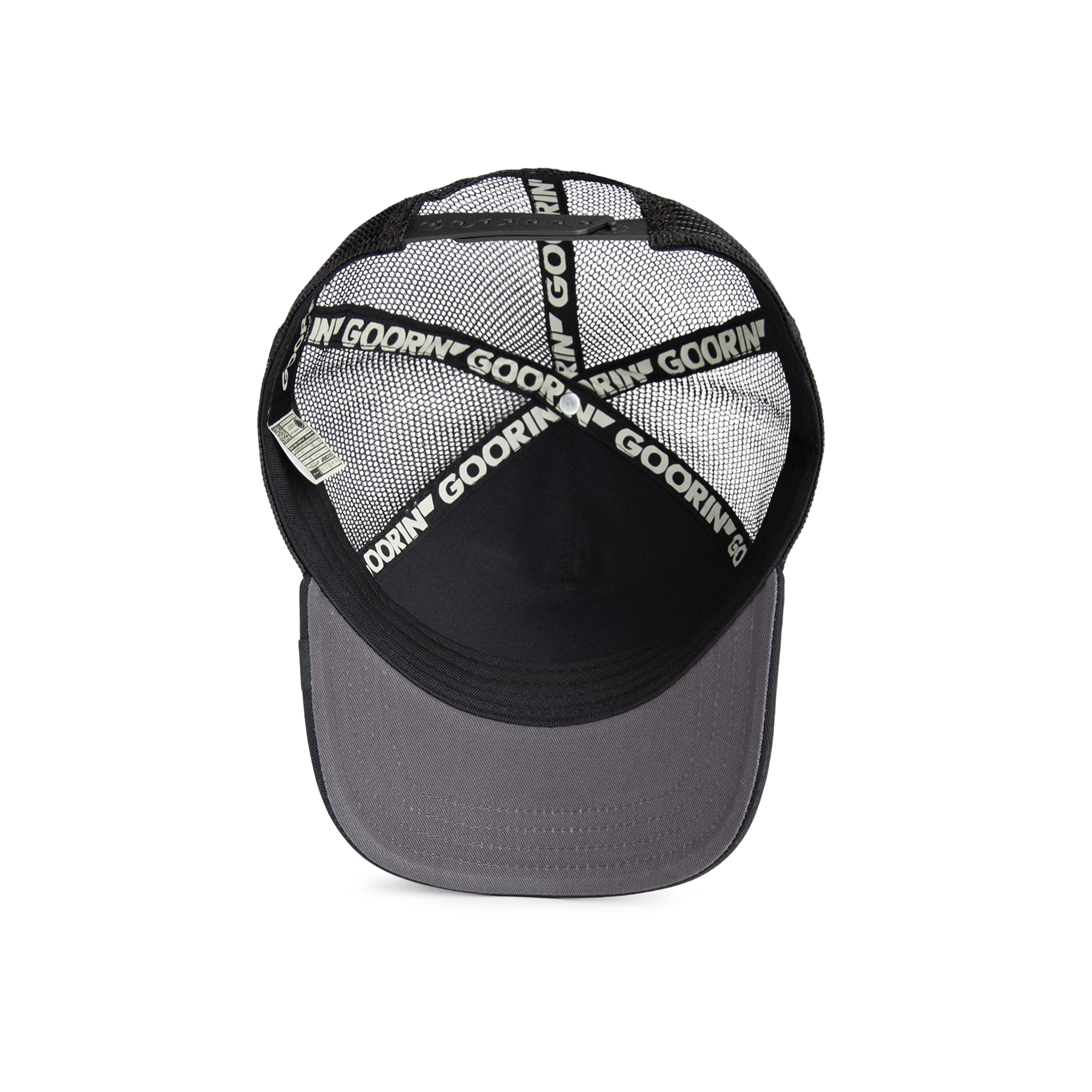 Goorin' Bros Panther Snapback Trucker Hat-Black - BLACK Thumbnail View 8