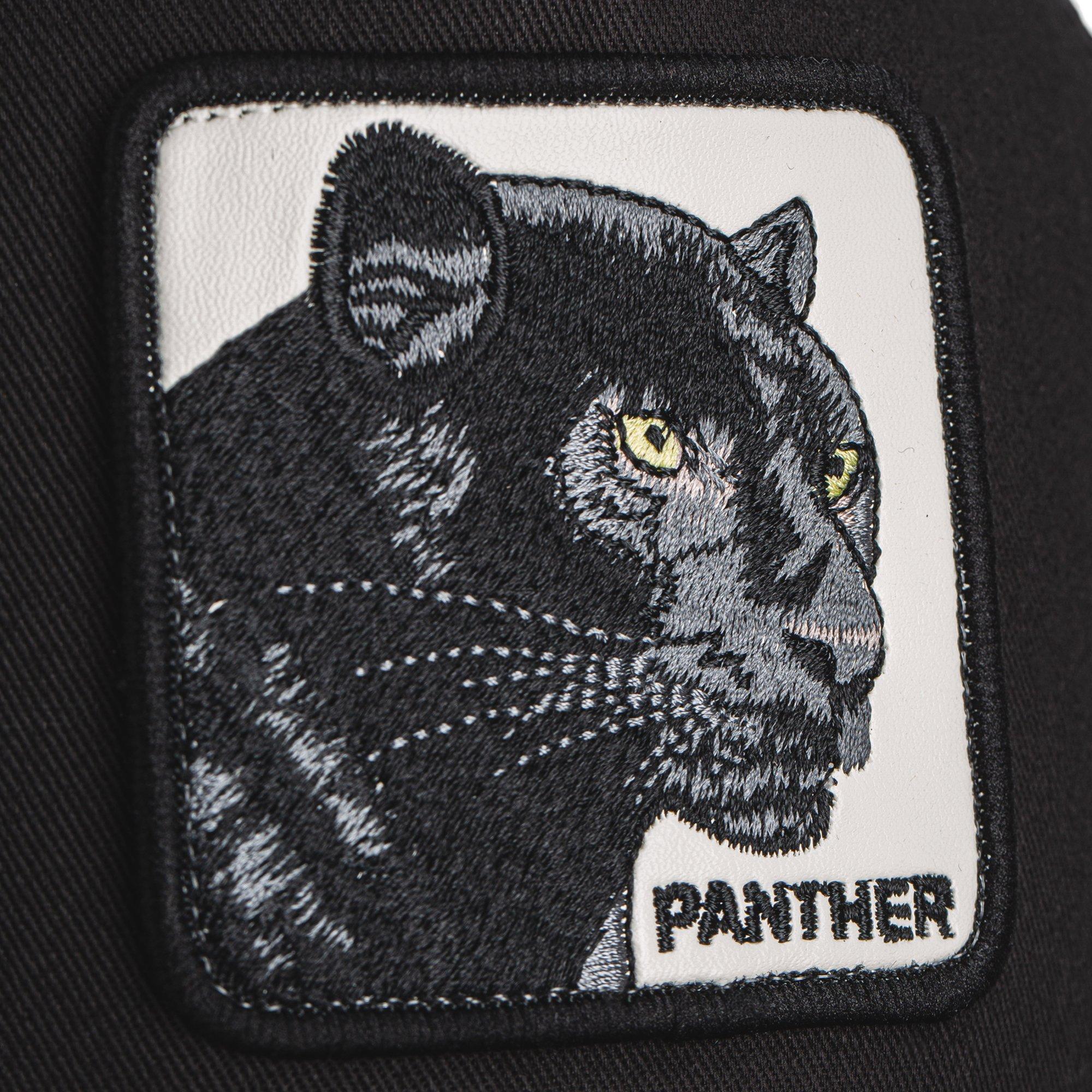 Goorin' Bros Panther Snapback Trucker Hat-Black - BLACK Thumbnail View 5