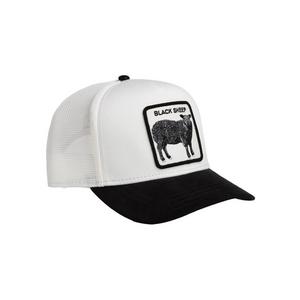 Goorin' Bros Suede Sheep Snapback Hat-White/Black