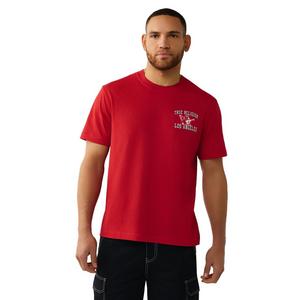 True Religion Men's Mesh Print Buddha Tee