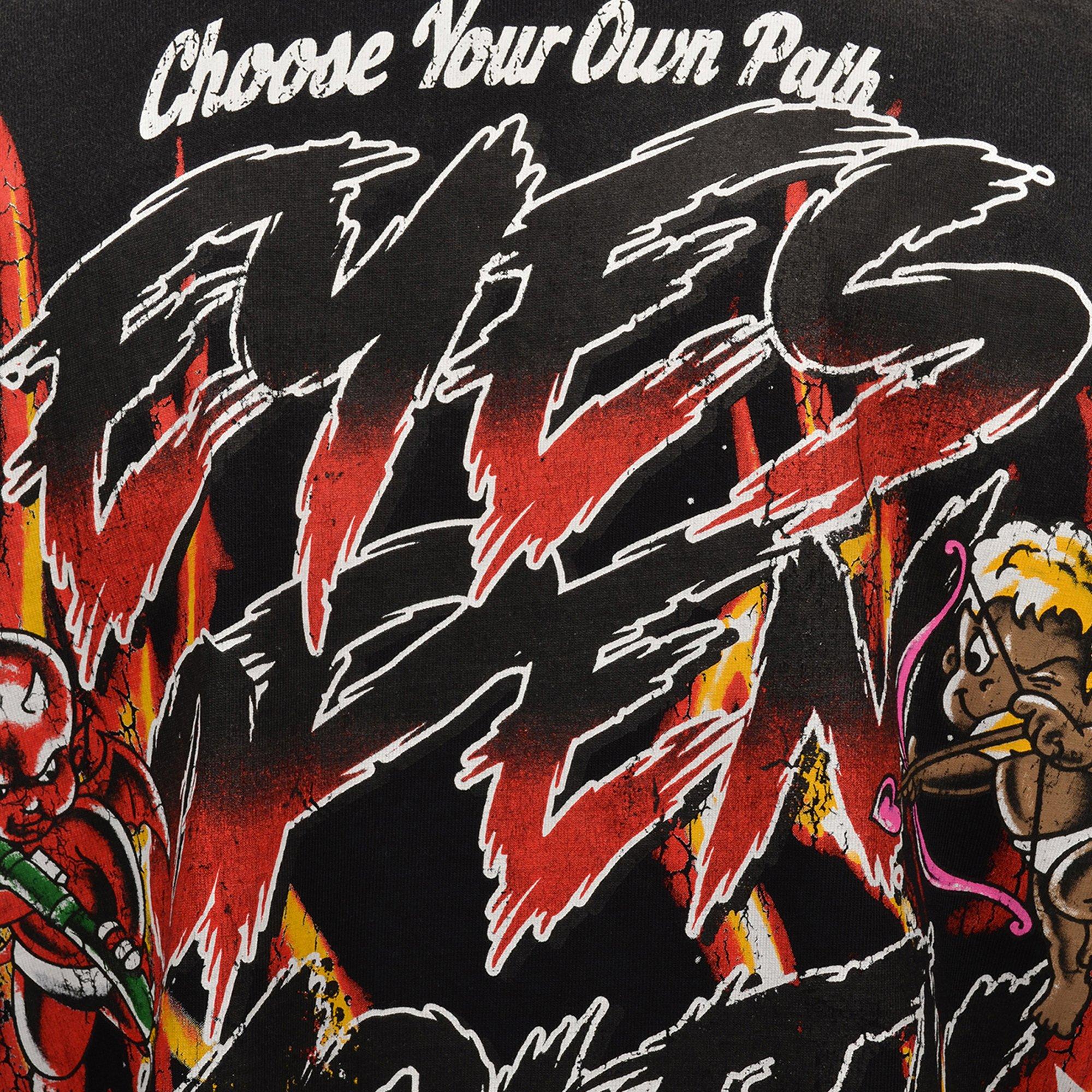 Reason Men's Move In Silence Crop Tee - BLACK Thumbnail View 4