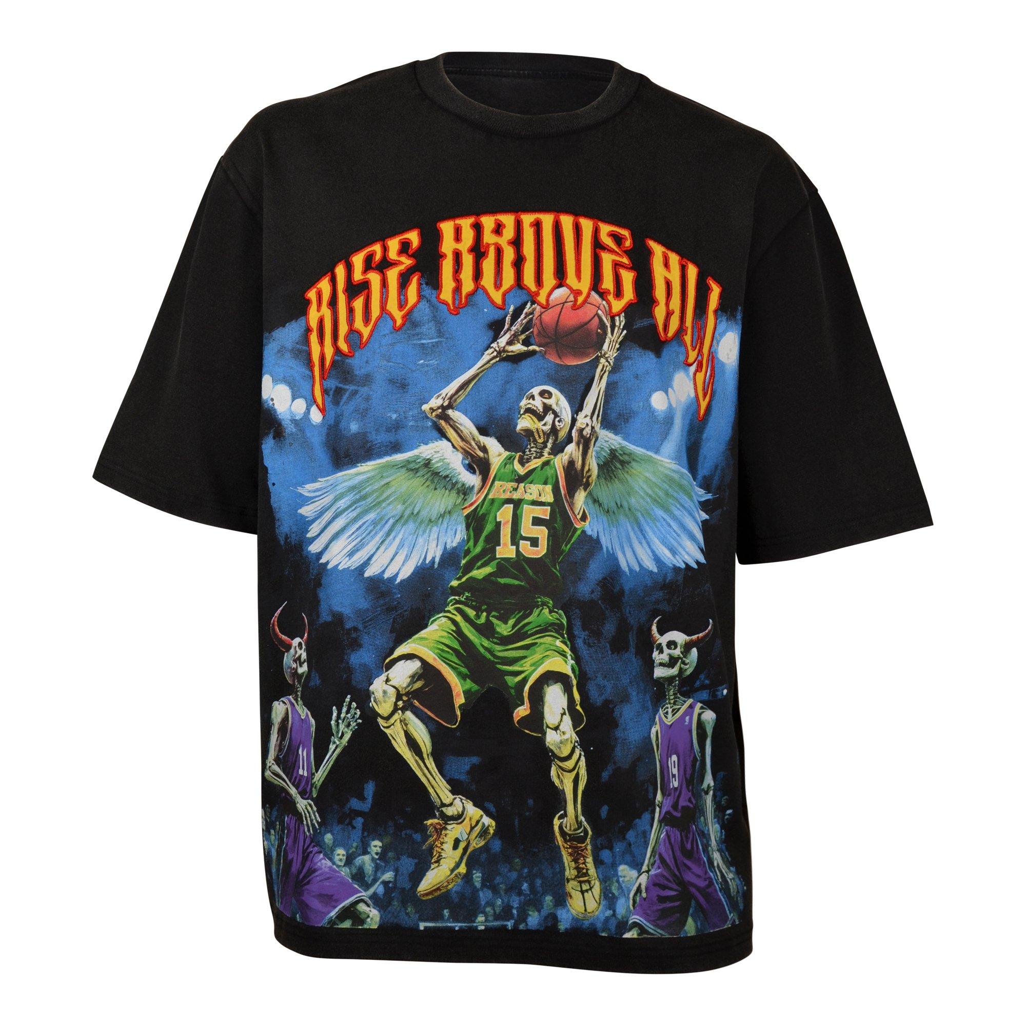 Reason Men's Rise Above All Tee - BLACK Thumbnail View 1