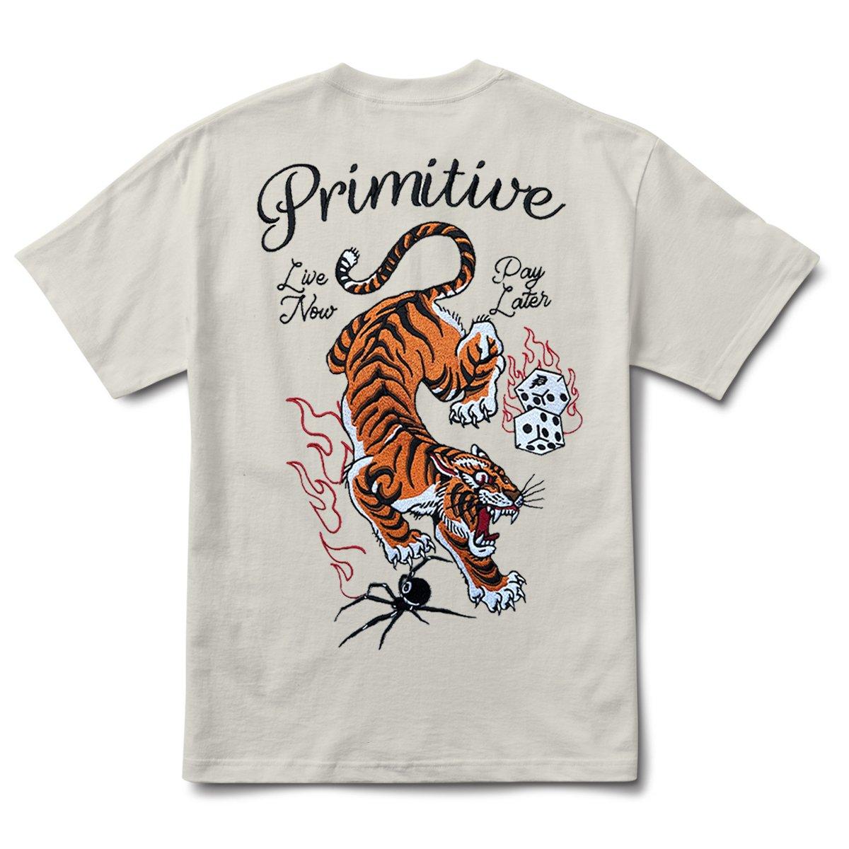 Primitive Men's Big City Tee - CREAM Thumbnail View 2