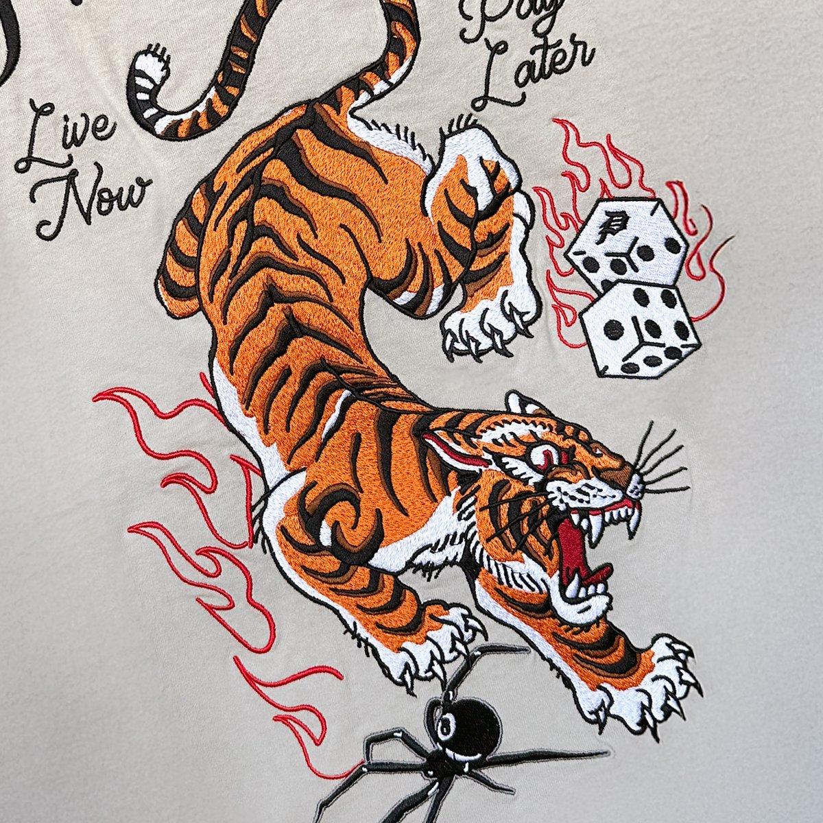 Primitive Men's Big City Tee - CREAM Thumbnail View 3