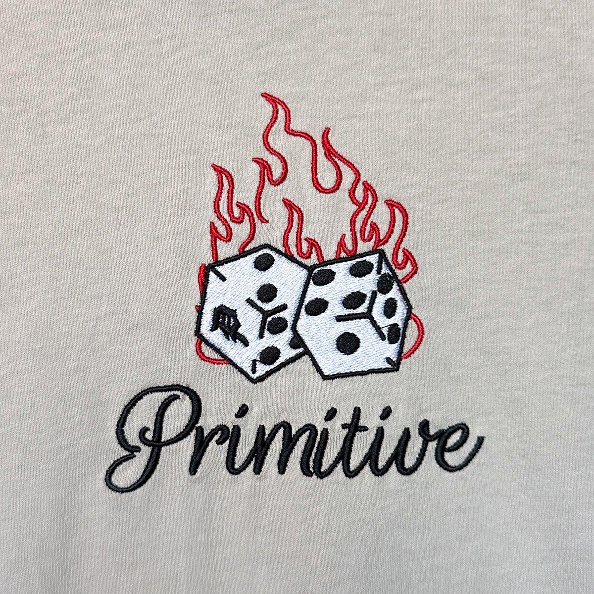 Primitive Men's Big City Tee - CREAM Thumbnail View 4