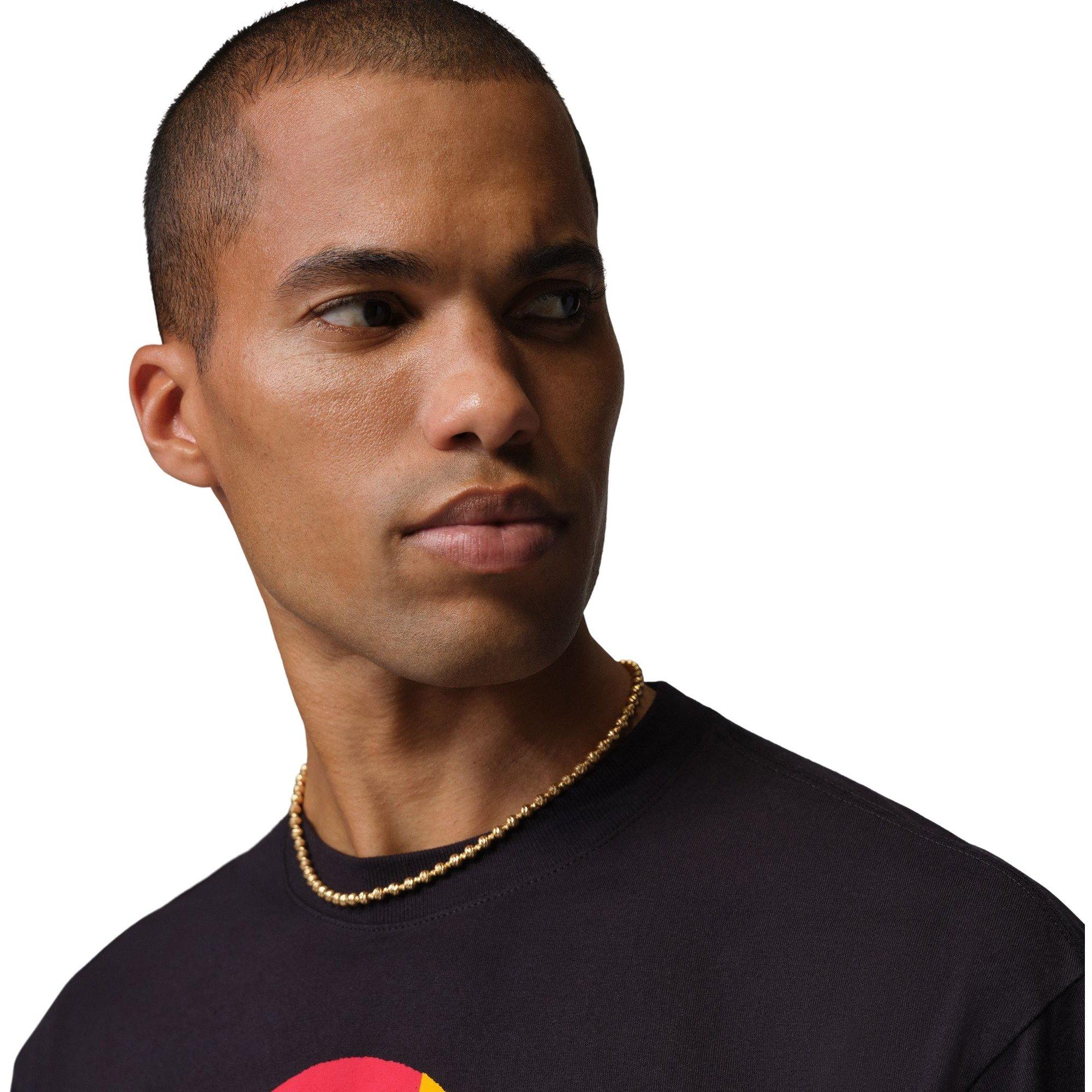 Jordan Men's LA To Chi Tee - Black - BLACK Thumbnail View 3