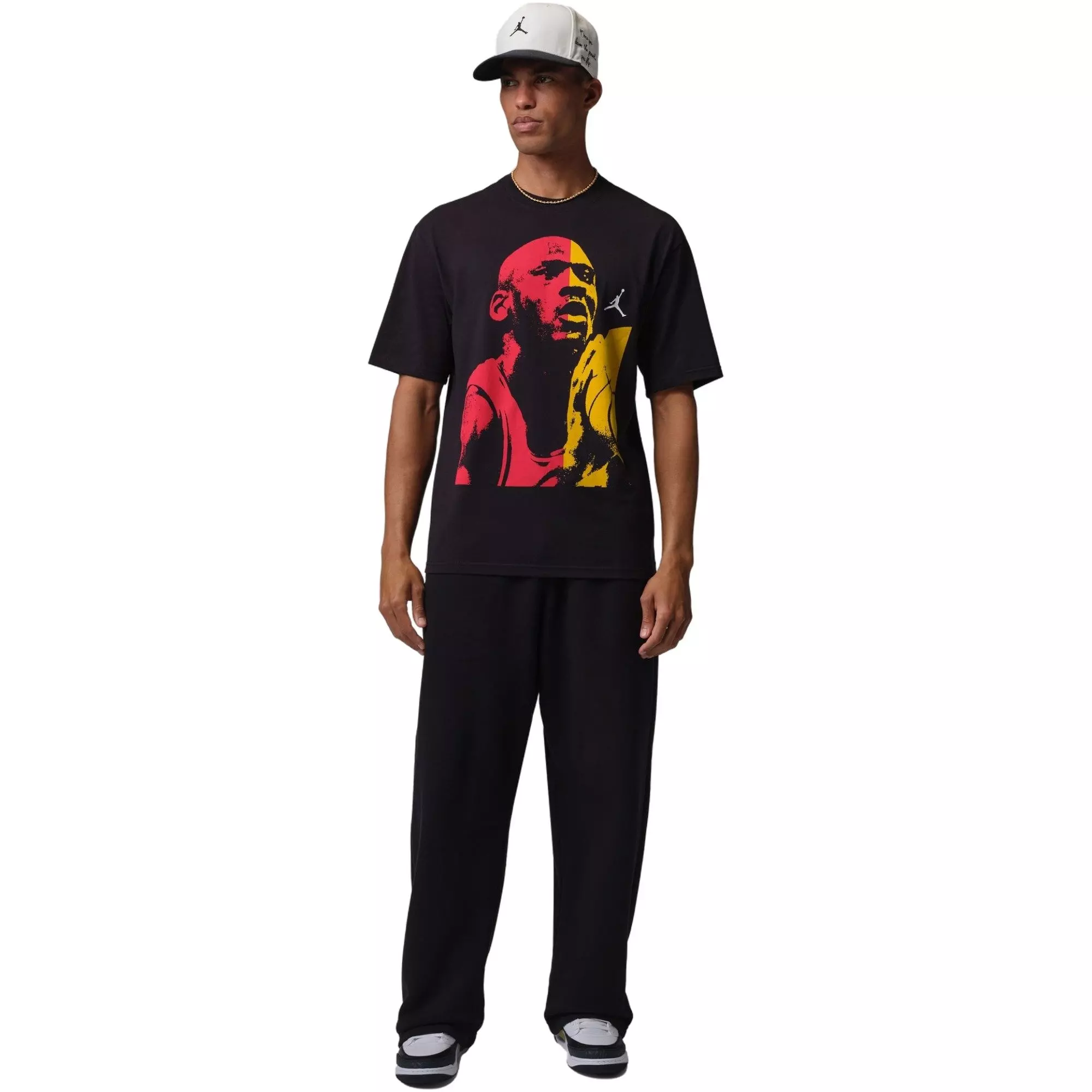 Jordan Men's LA To Chi Tee - Black - BLACK