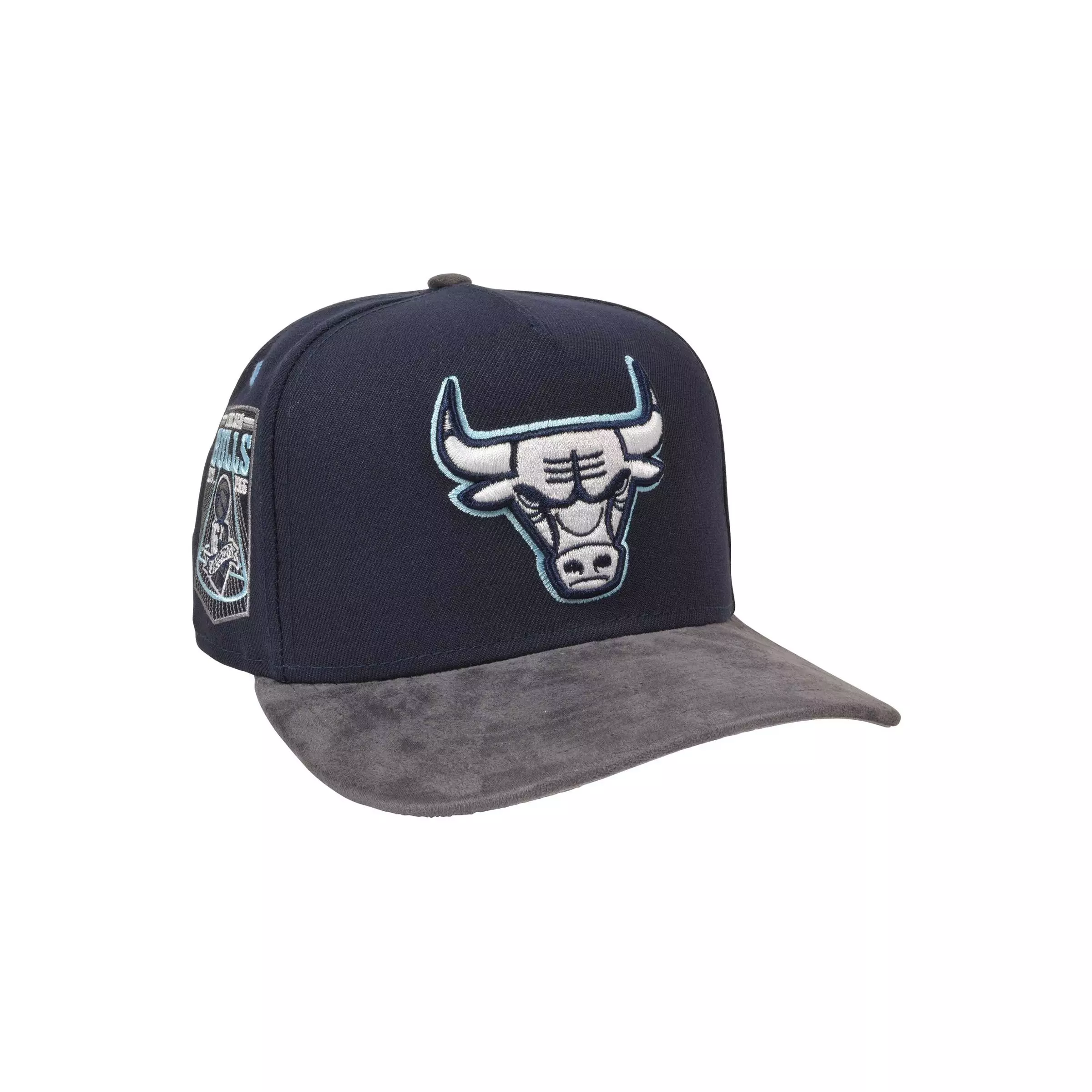 New Era Chicago Bulls 9FIFTY A-Frame Flint XIII Snapback Hat-Navy - NAVY