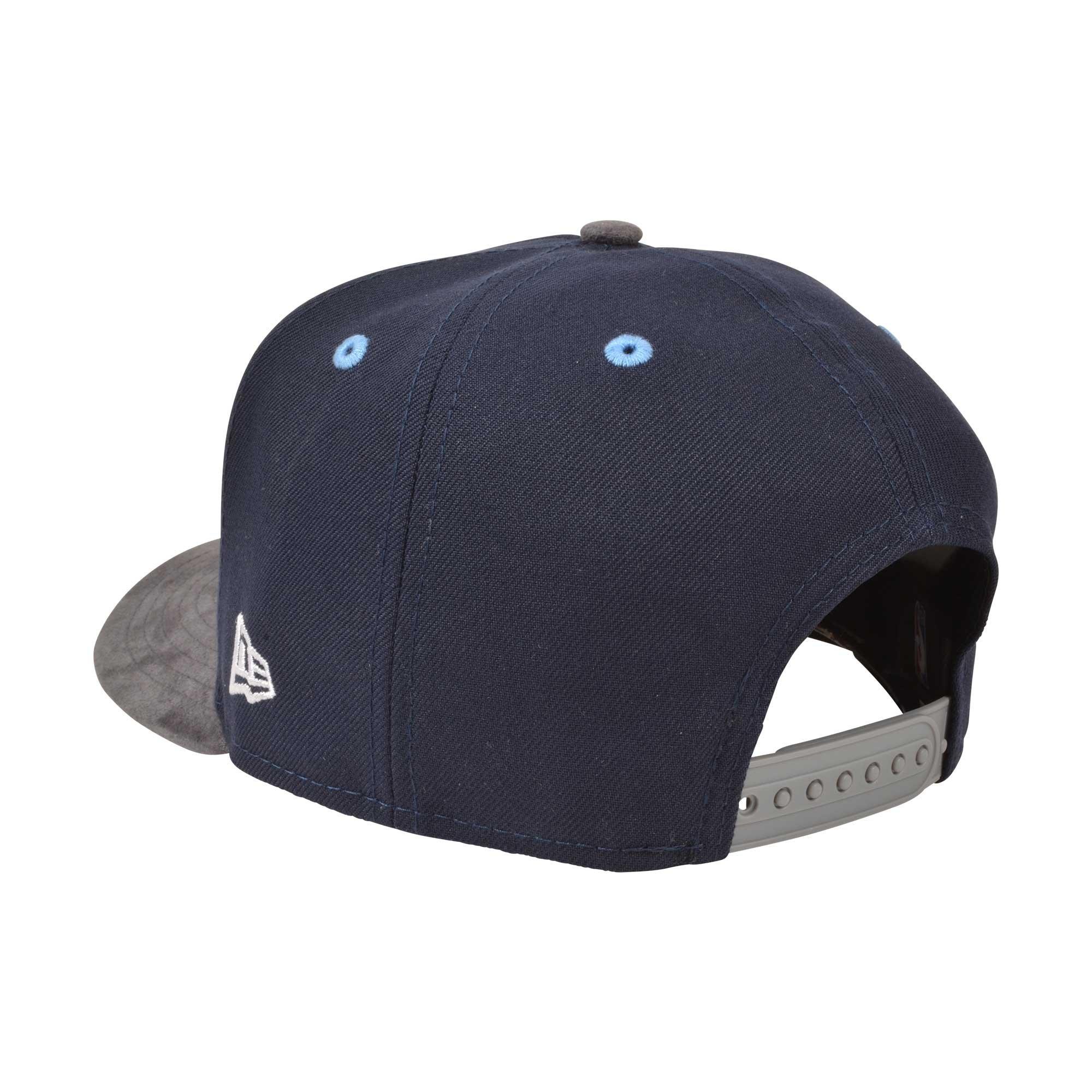 New Era Chicago Bulls 9FIFTY A-Frame Flint XIII Snapback Hat-Navy - NAVY Thumbnail View 3