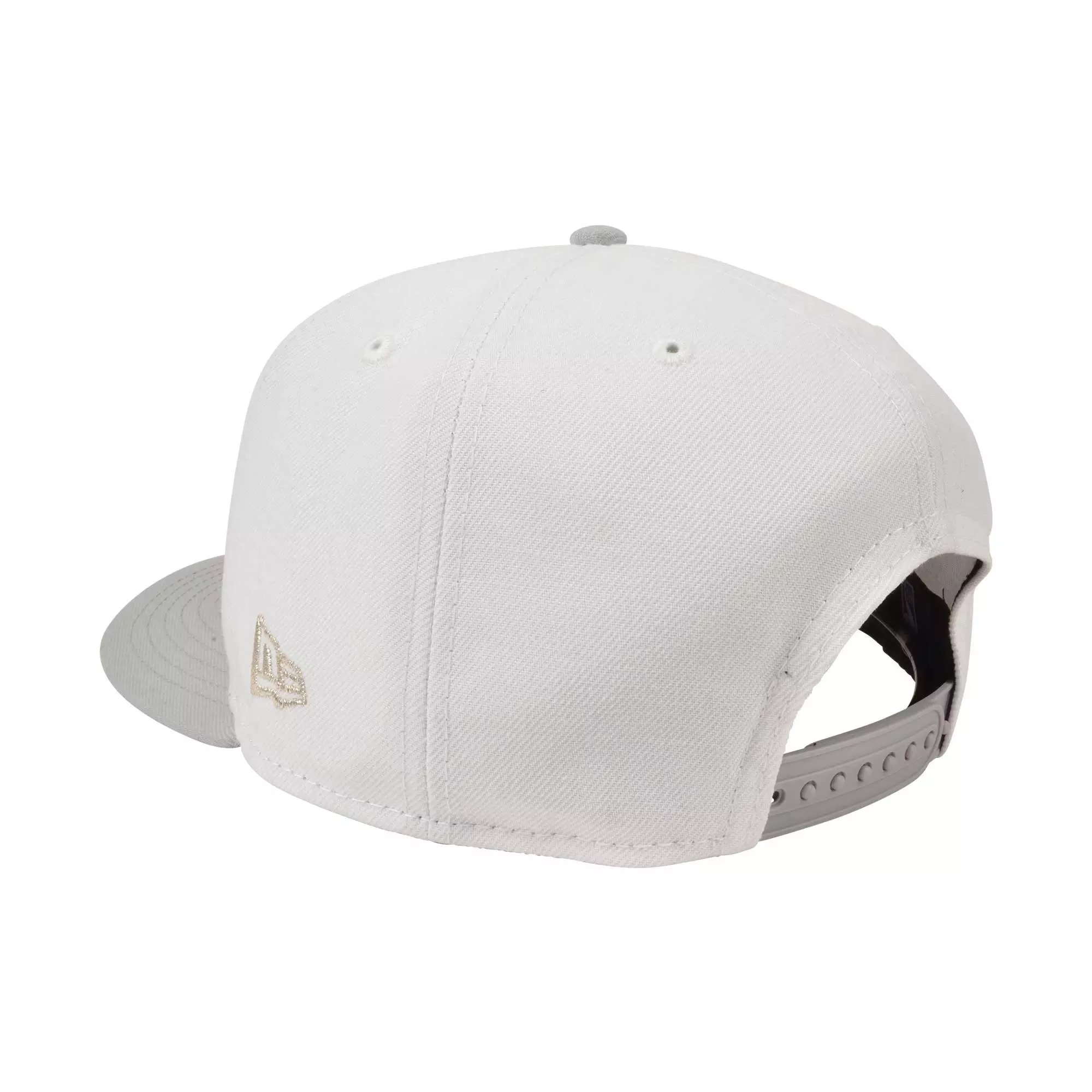 New Era Chicago Bulls 9FIFTY A-Frame Silver V Snapback Hat - White/Silver - WHITE/SILVER