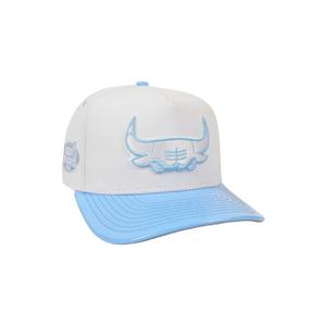 New Era Chicago Bulls 9FIFTY A-Frame XI Low Snapback Hat-White/Blue