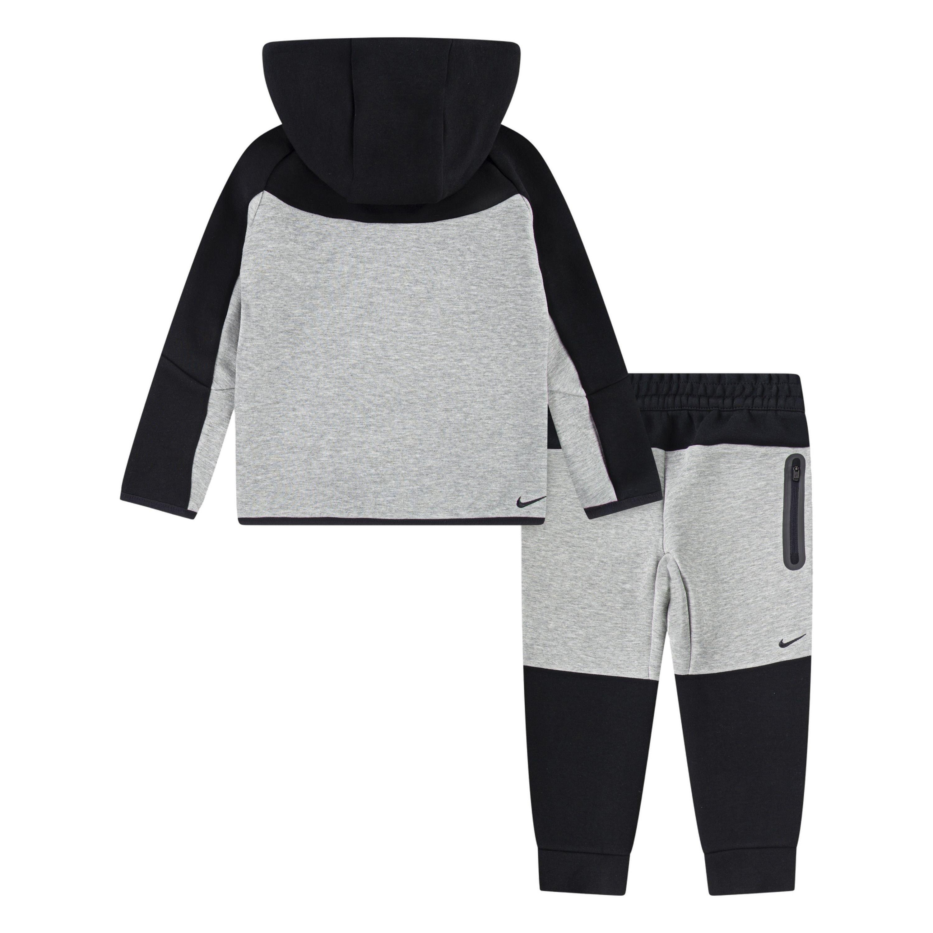 Nike Tech 2-Piece Little Kids' Black/Grey Set