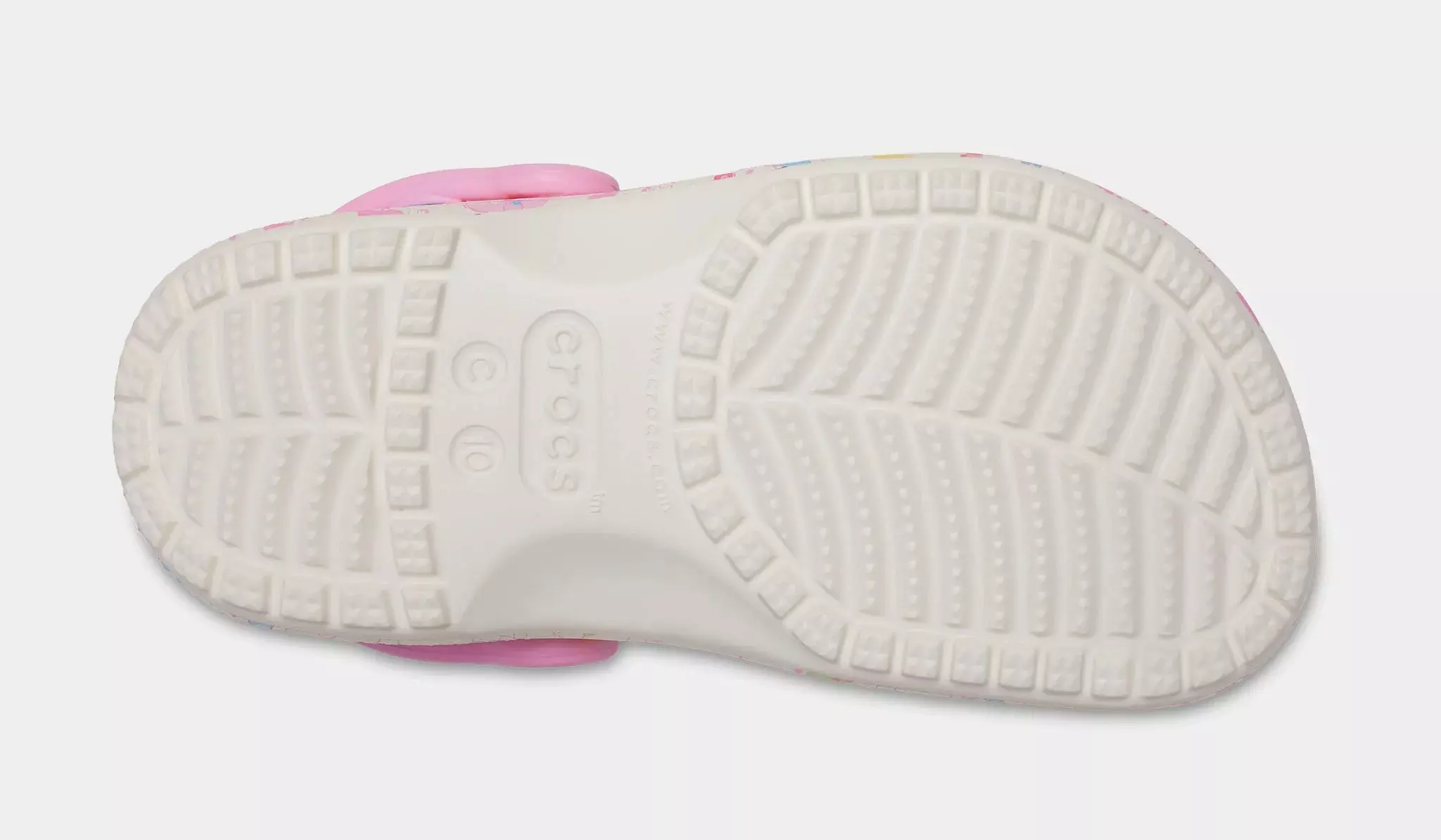Crocs Classic "Hello Kitty and Friends" Toddler Girls' Clog - WHITE/PINK