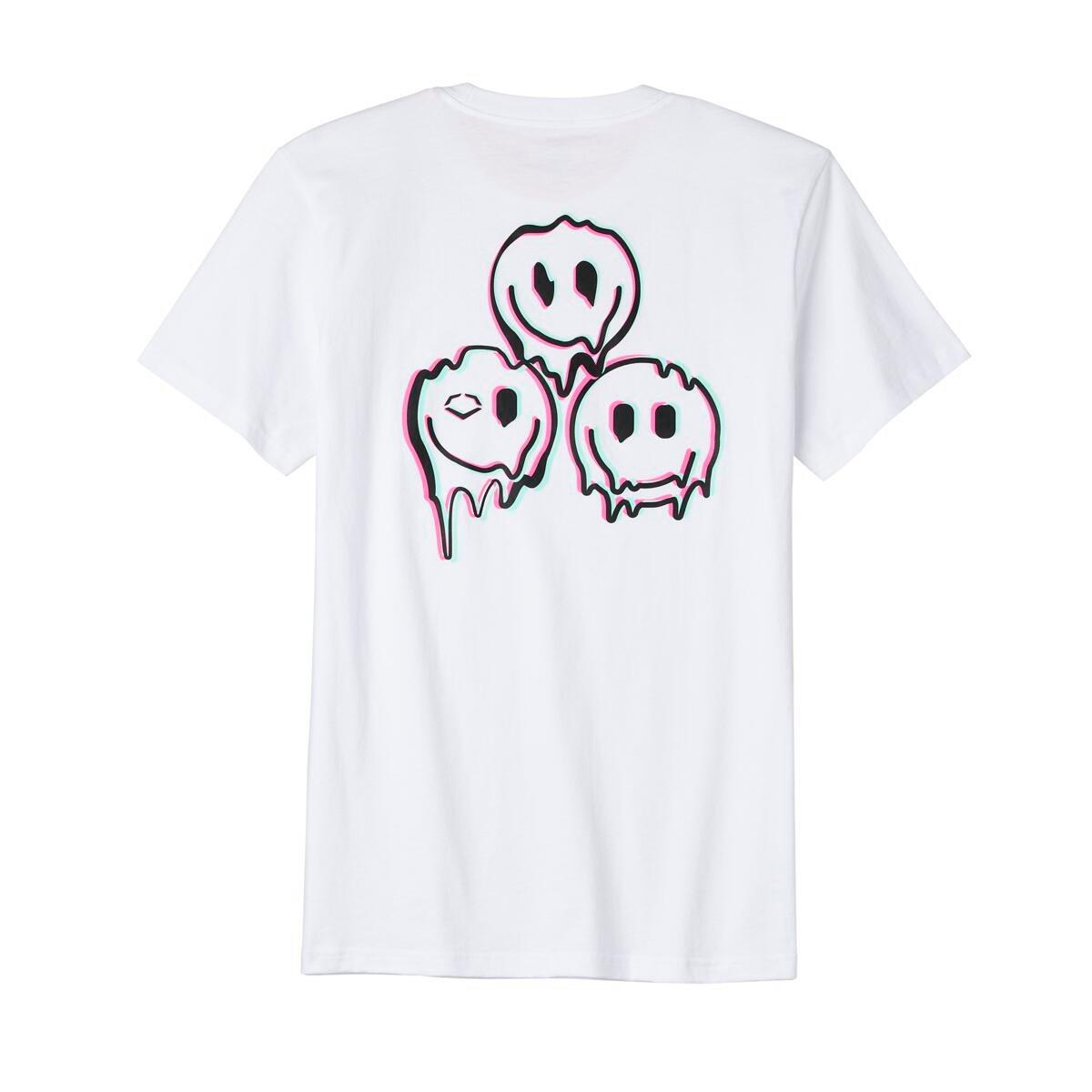 EvoShield Big Boys' Multi Smiley Tee - WHITE/MULTI Thumbnail View 2