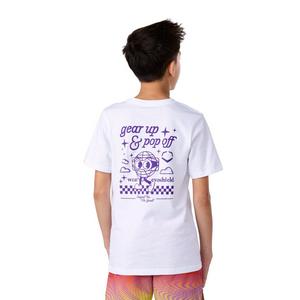 EvoShield Big Boys' Purple Smiley Tee