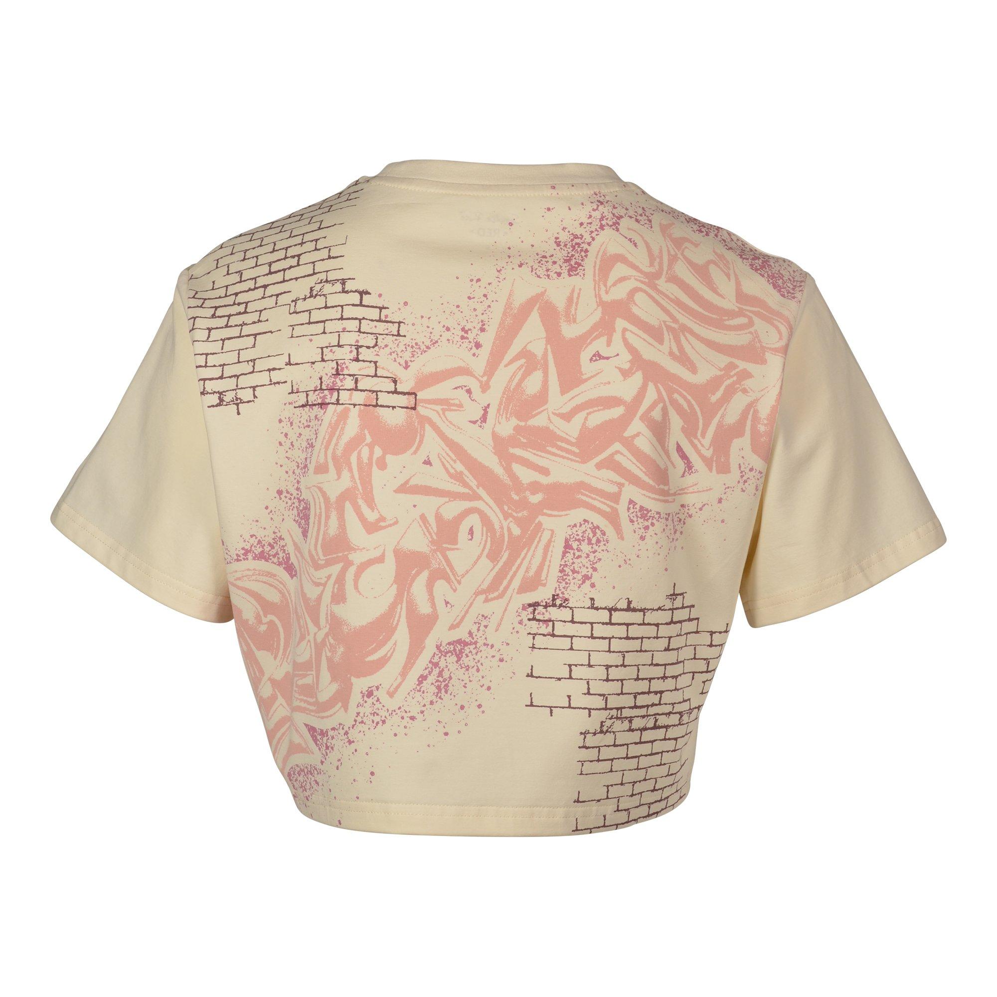 Smoke Rise Women's Boxy Cropped Camo Tee - CAMOUFLAGE Thumbnail View 2