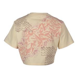 Smoke Rise Women's Boxy Cropped Camo Tee